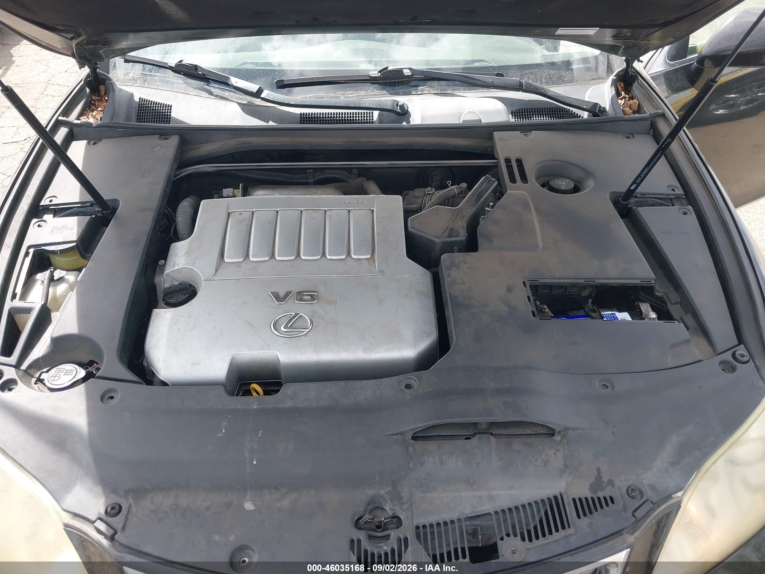 2007 Lexus Es 350   Black vin: JTHBJ46G272100406