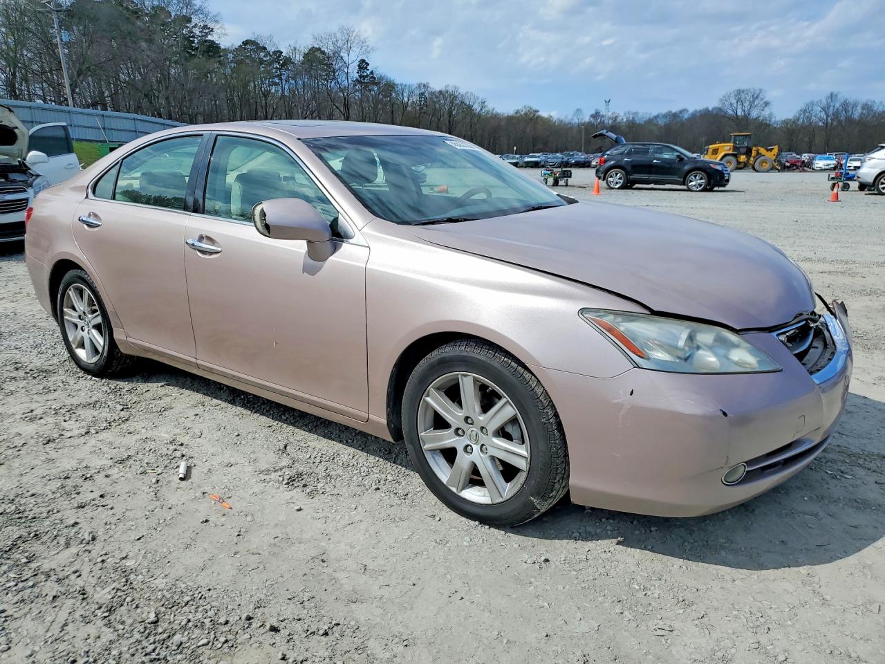 2007 Lexus Es 350 Base Beige vin: JTHBJ46G272102060