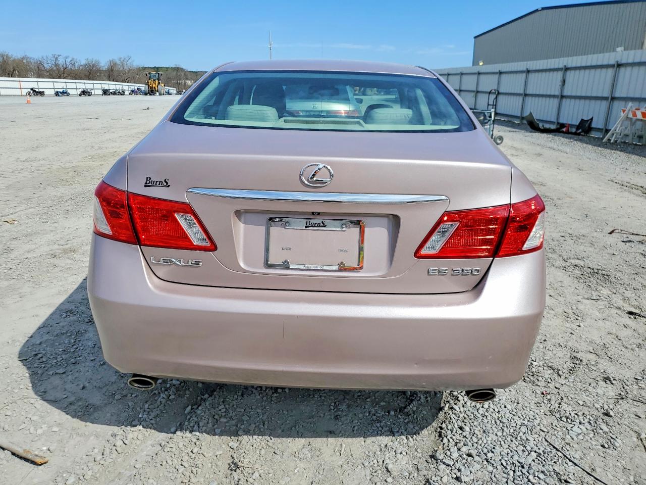 2007 Lexus Es 350 Base Beige vin: JTHBJ46G272102060