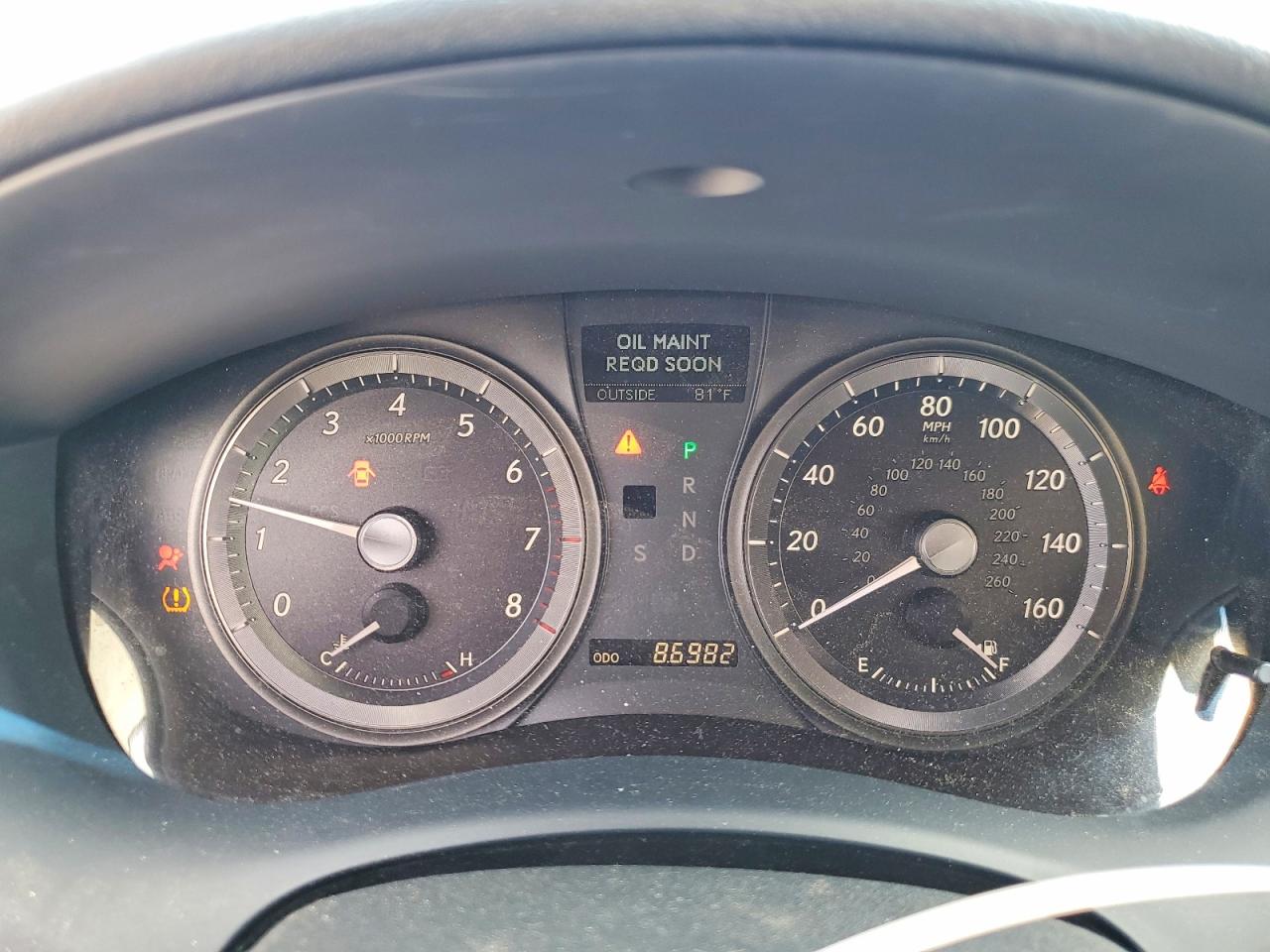 2007 Lexus Es 350 Base Beige vin: JTHBJ46G272102060