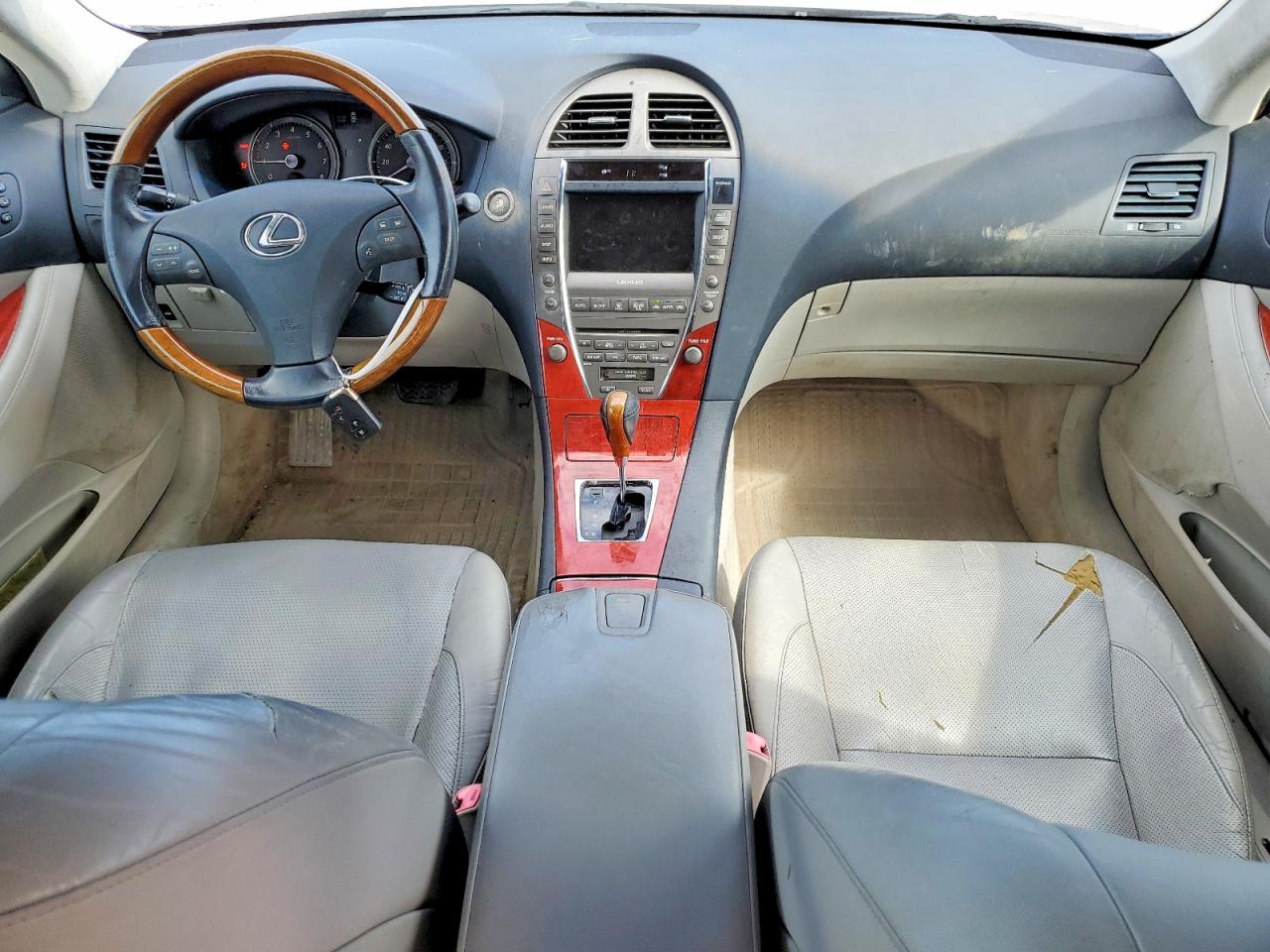2007 Lexus Es 350 Base Beige vin: JTHBJ46G272102060