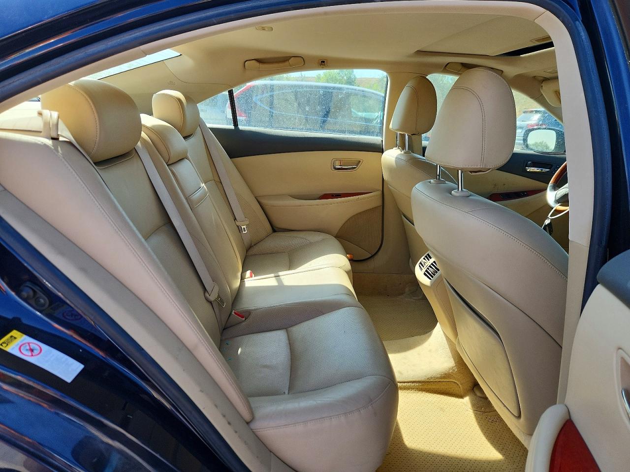 2007 Lexus Es 350 Blue vin: JTHBJ46G272105749
