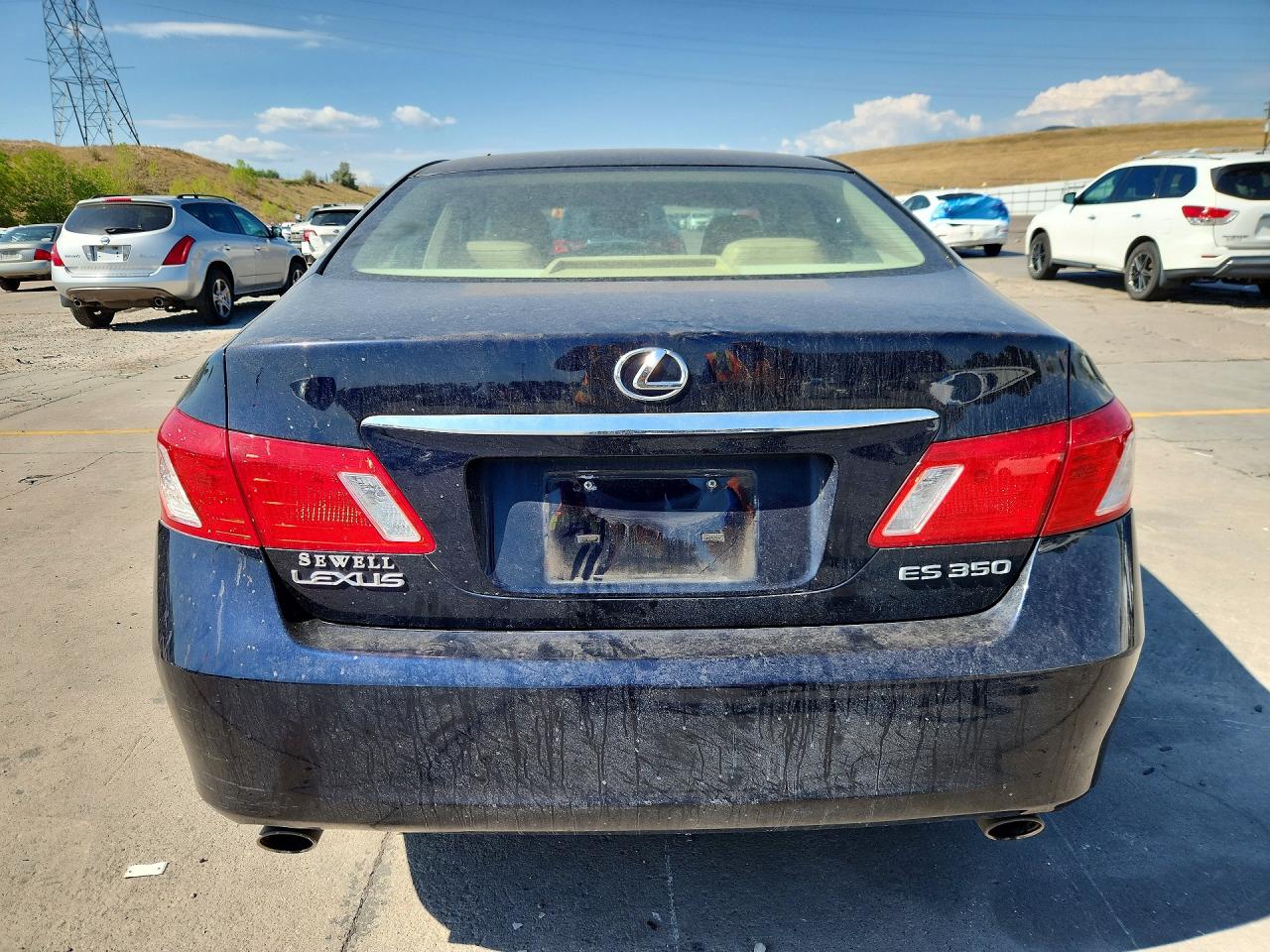2007 Lexus Es 350 Blue vin: JTHBJ46G272105749