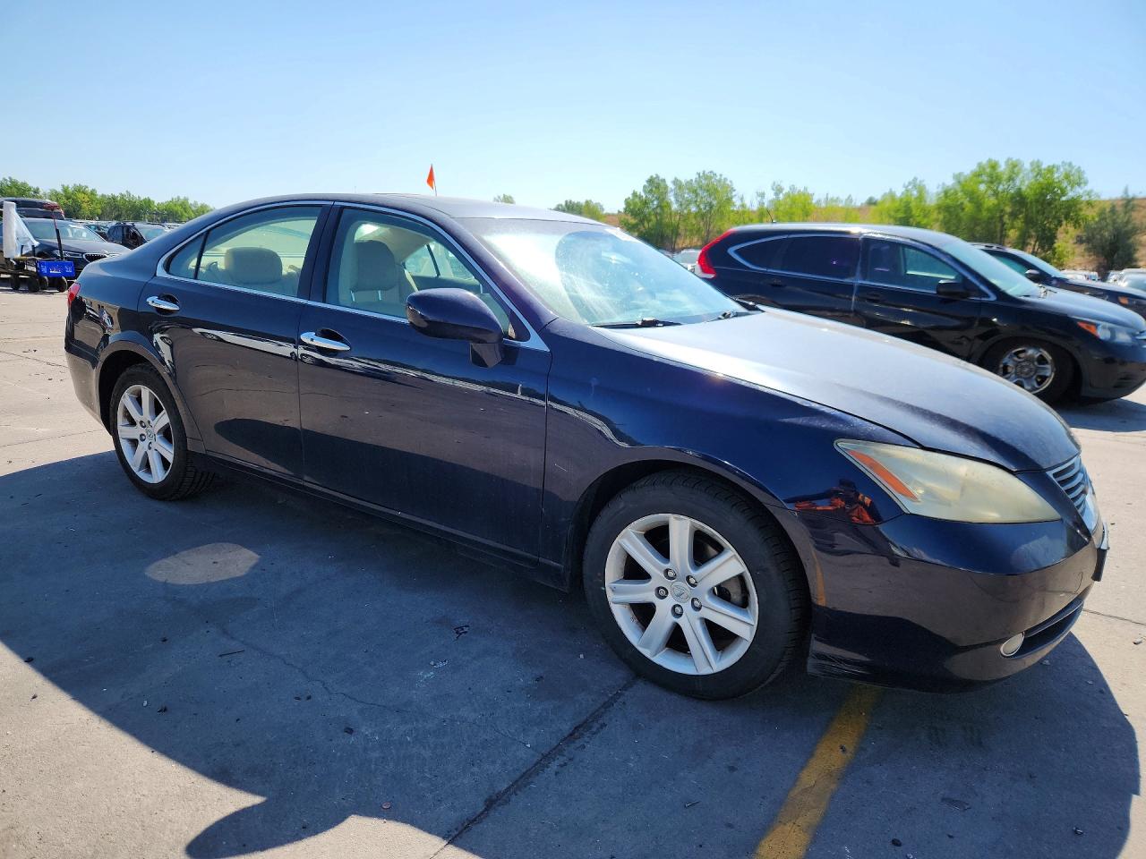 2007 Lexus Es 350 Blue vin: JTHBJ46G272105749