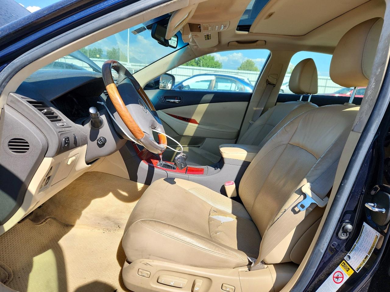 2007 Lexus Es 350 Blue vin: JTHBJ46G272105749