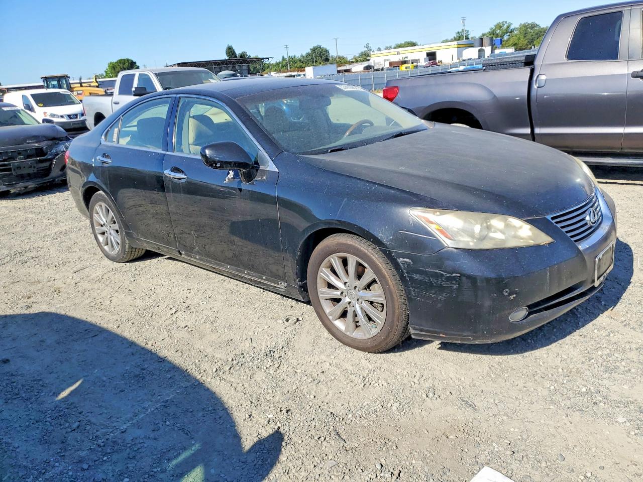 2007 Lexus Es 350 Black vin: JTHBJ46G272126424