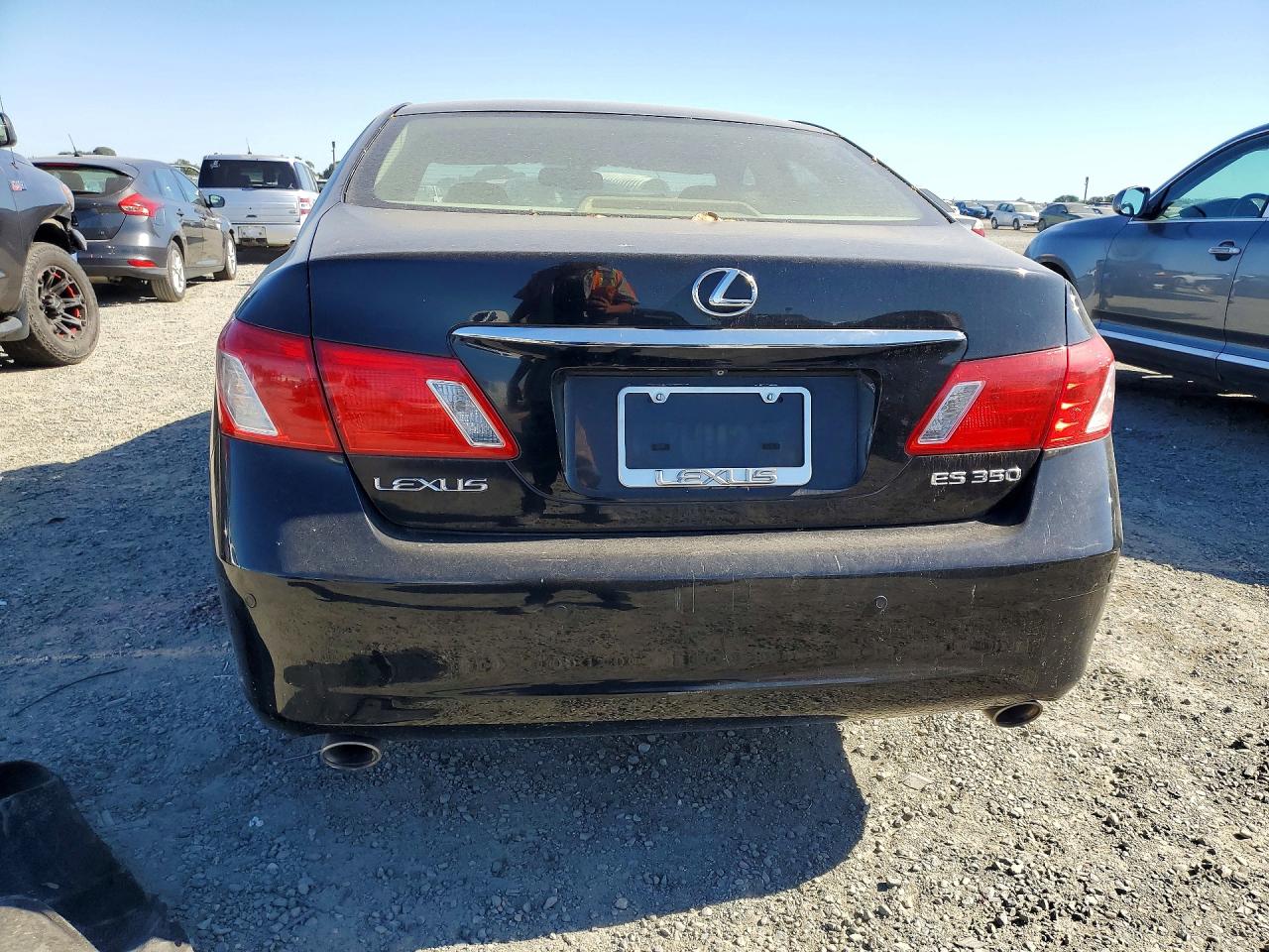 2007 Lexus Es 350 Black vin: JTHBJ46G272126424