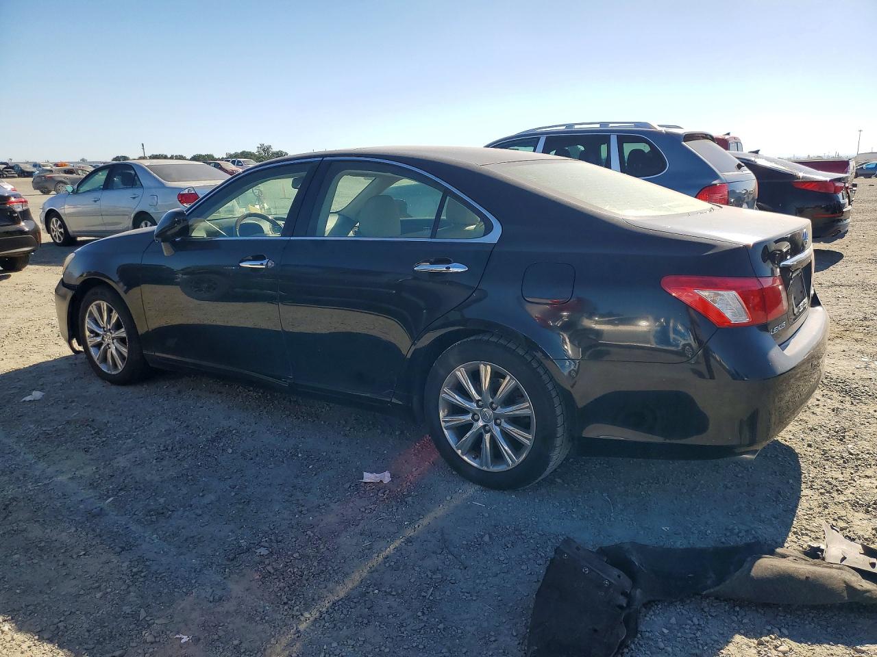 2007 Lexus Es 350 Black vin: JTHBJ46G272126424