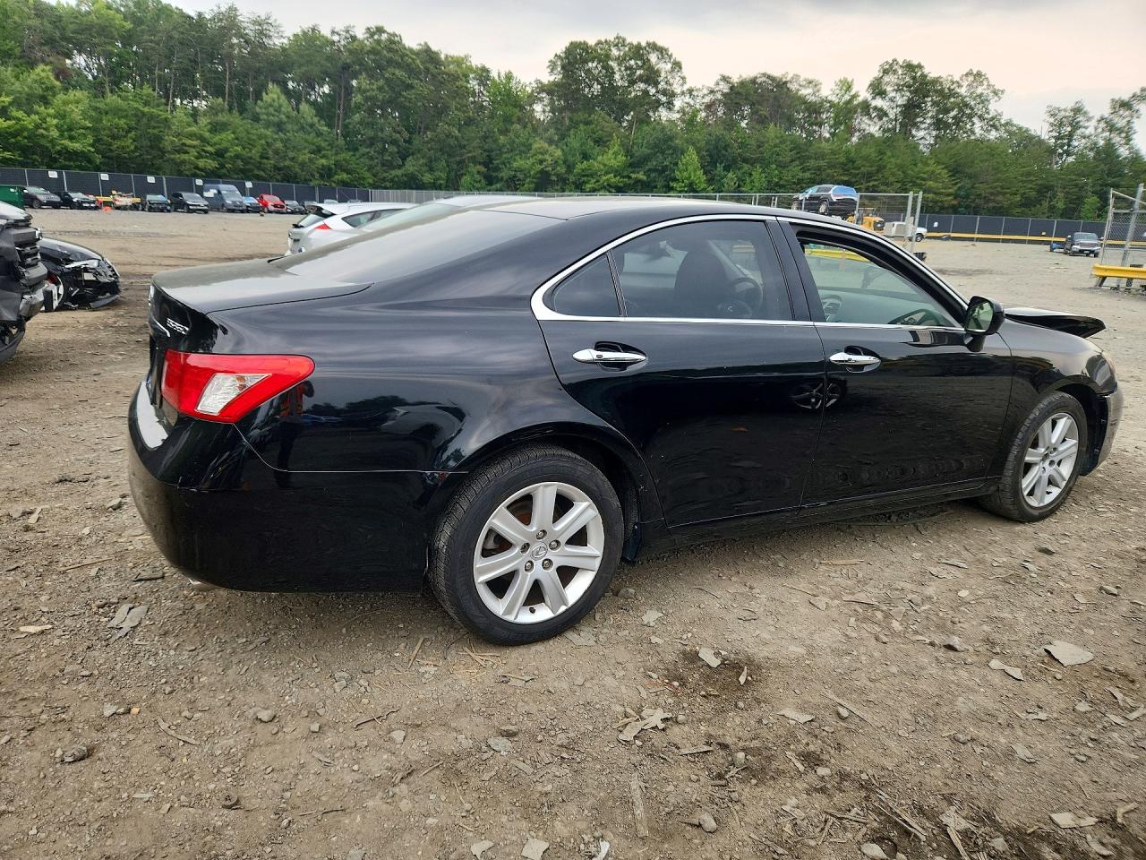 2007 Lexus Es 350 Black vin: JTHBJ46G272132854