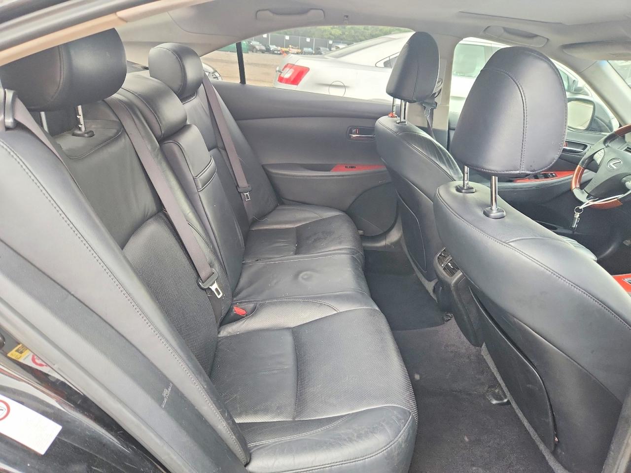 2007 Lexus Es 350 Black vin: JTHBJ46G272132854