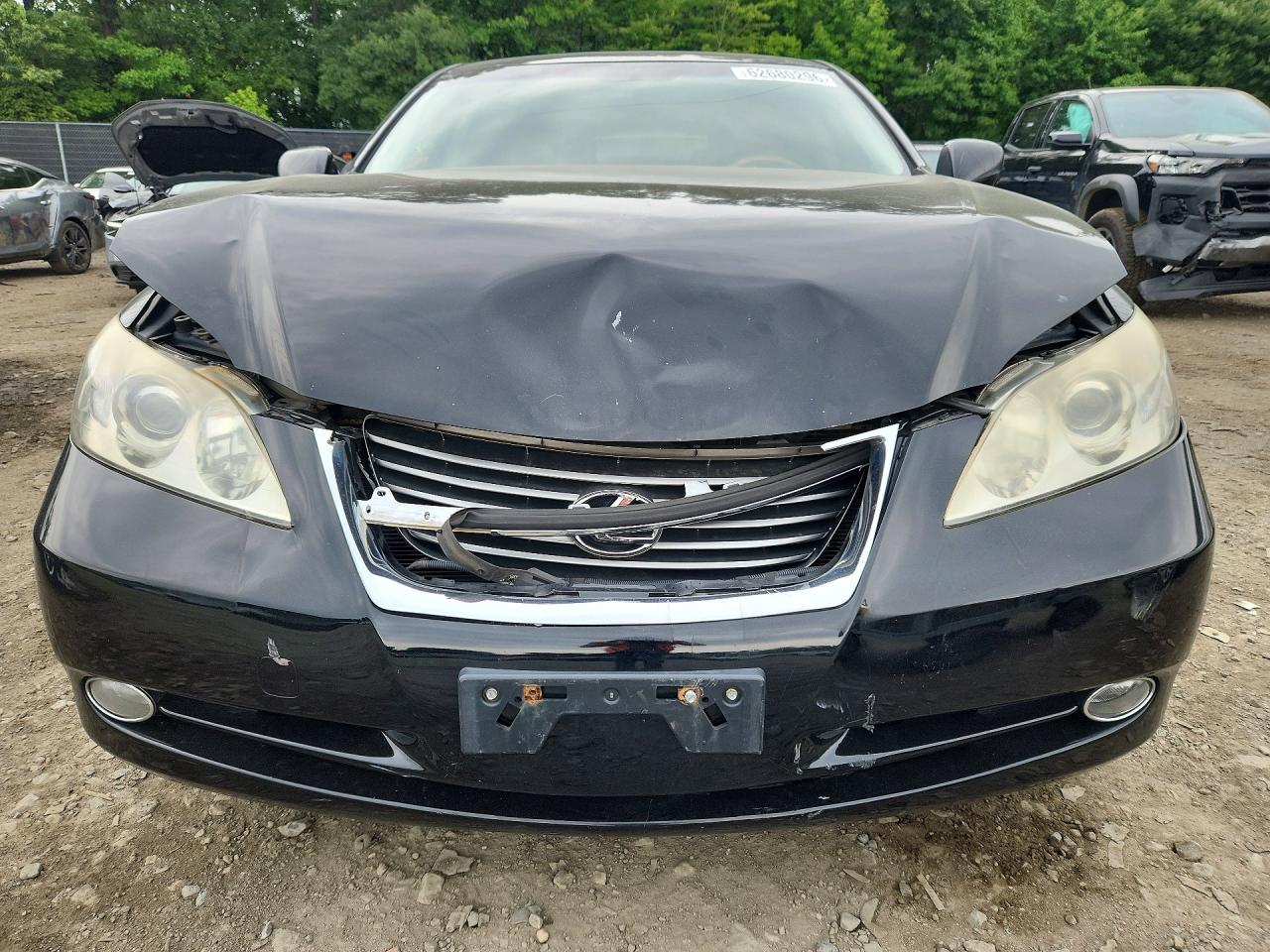 2007 Lexus Es 350 Black vin: JTHBJ46G272132854