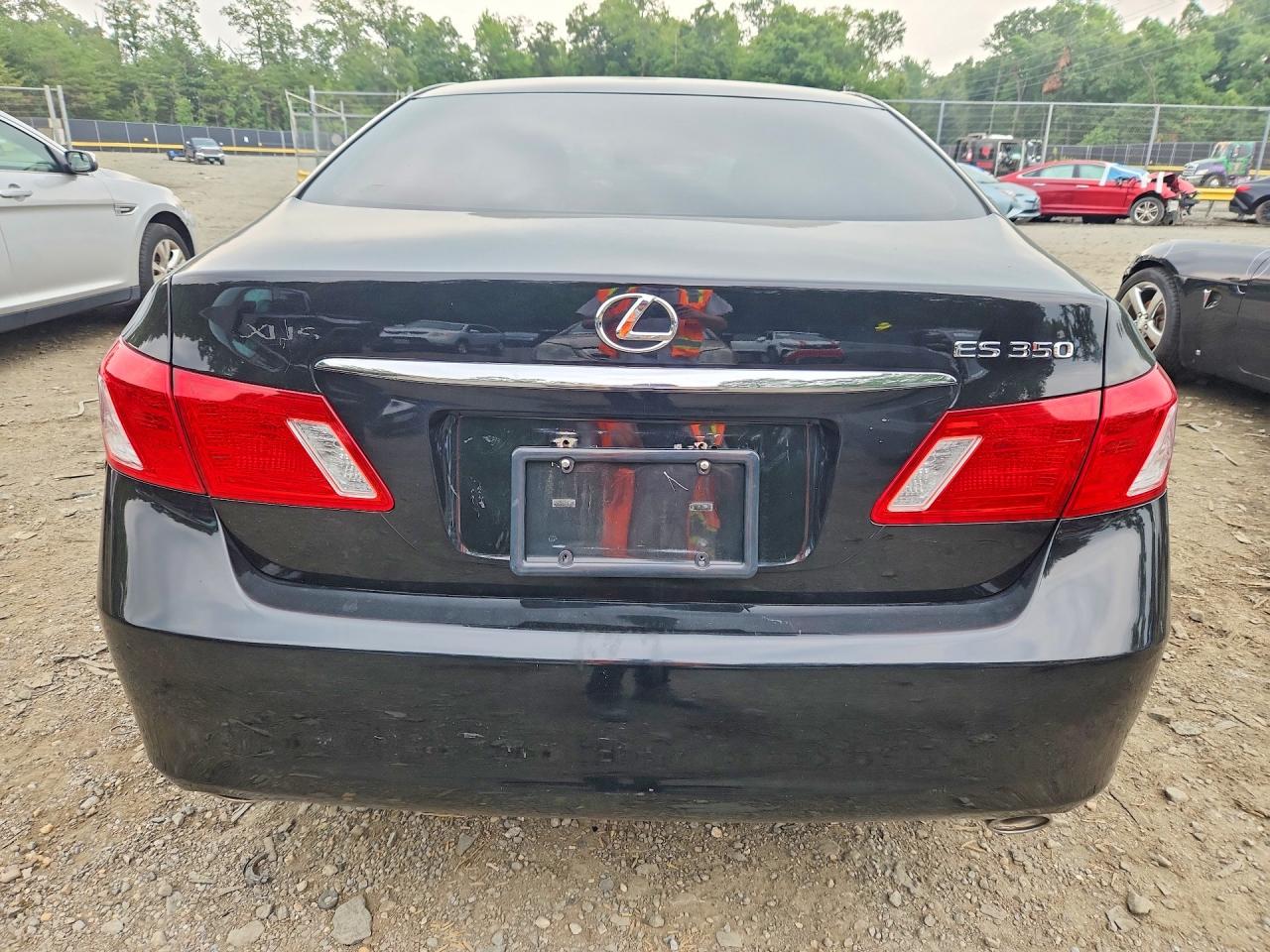 2007 Lexus Es 350 Black vin: JTHBJ46G272132854