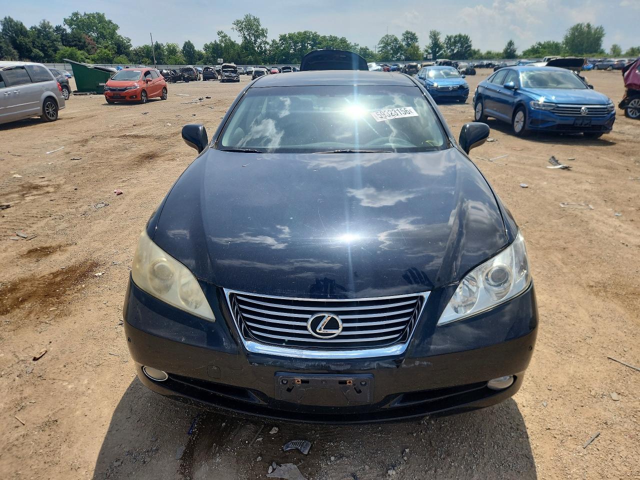 2007 Lexus Es 350 Черный vin: JTHBJ46G272138850