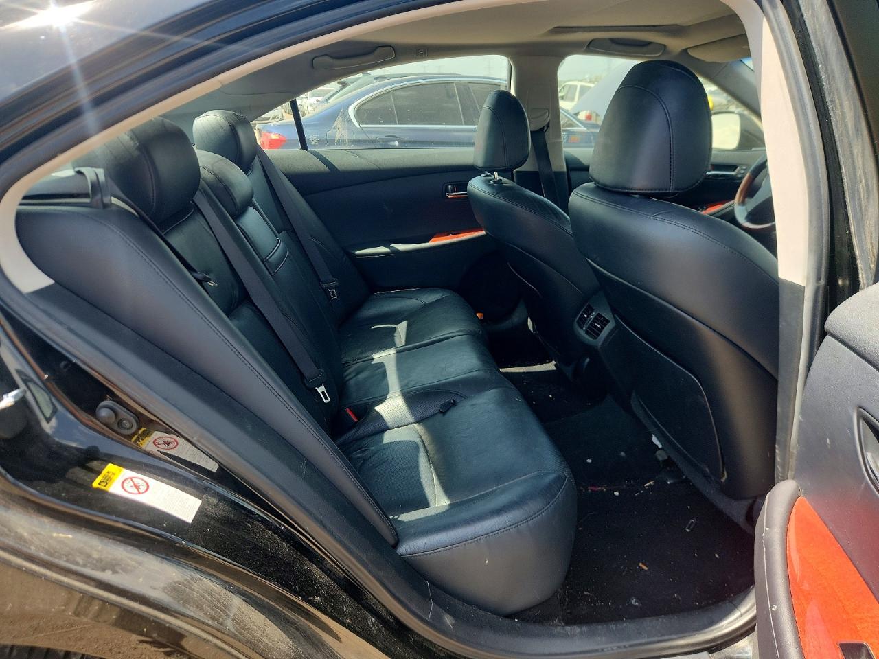 2007 Lexus Es 350 Черный vin: JTHBJ46G272138850