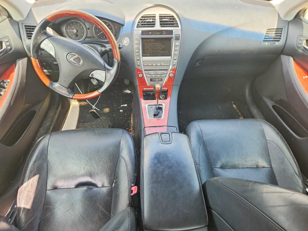 2007 Lexus Es 350 Черный vin: JTHBJ46G272138850