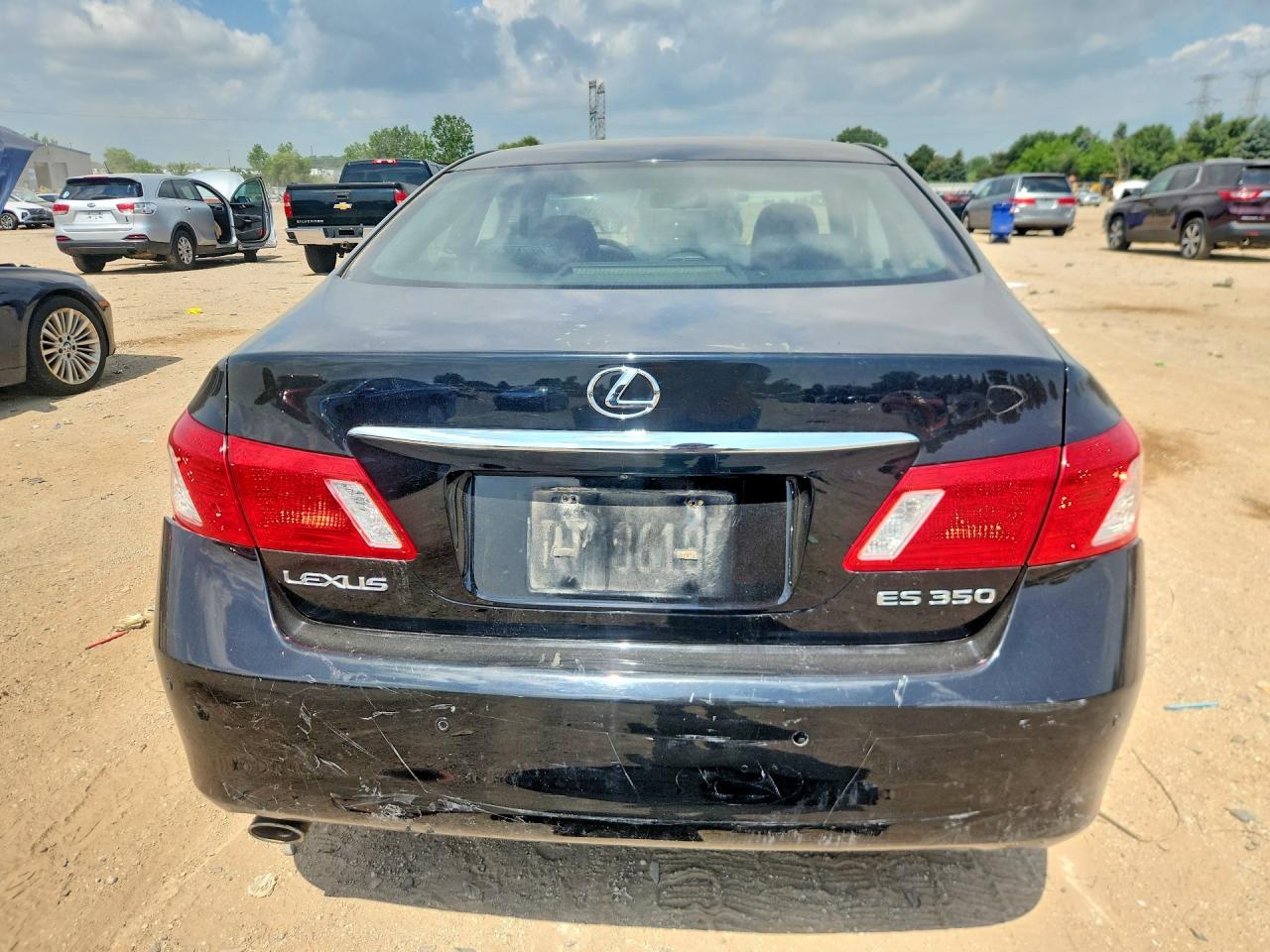 2007 Lexus Es 350 Черный vin: JTHBJ46G272138850