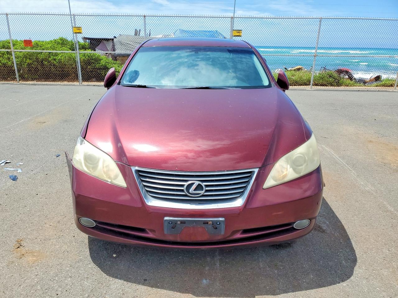 2007 Lexus Es 350 Red vin: JTHBJ46G272147726