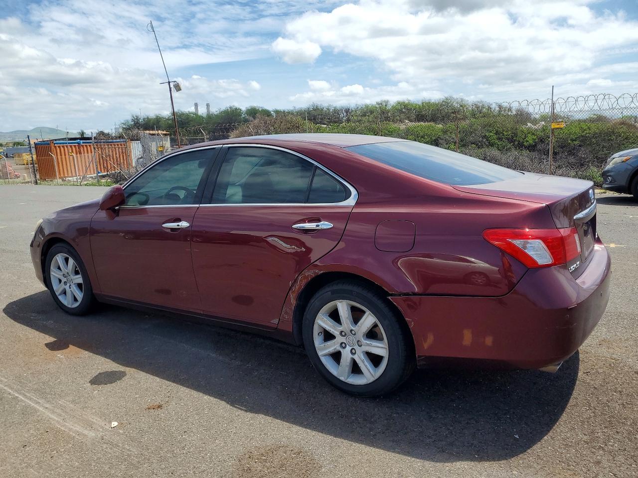 2007 Lexus Es 350 Red vin: JTHBJ46G272147726