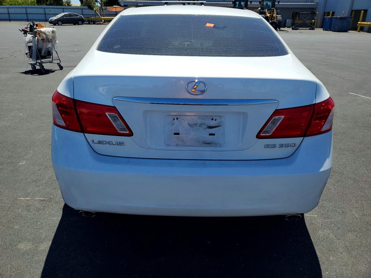 2007 Lexus Es 350 White vin: JTHBJ46G272150660