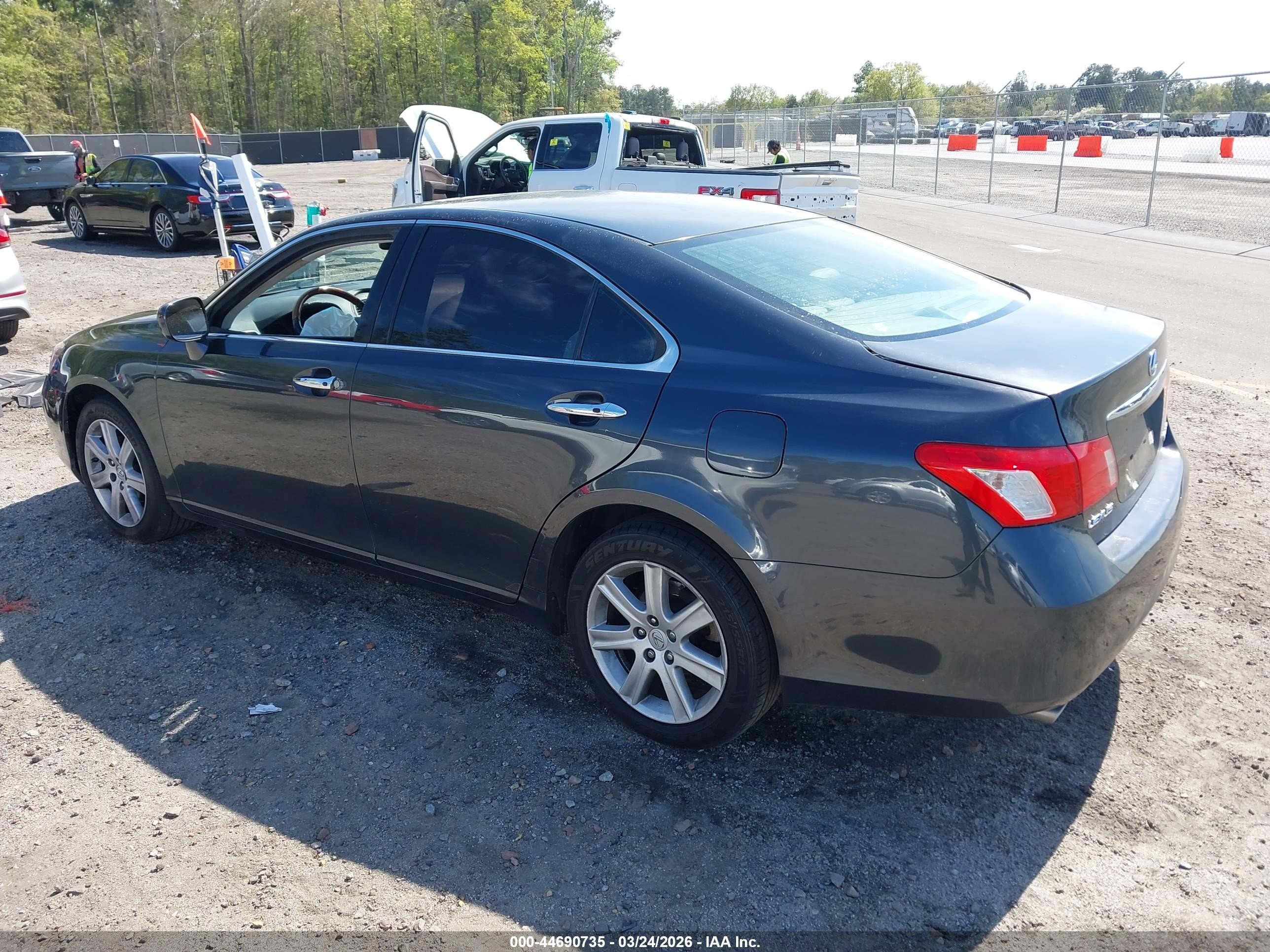 2008 Lexus Es 350   Gray vin: JTHBJ46G282160820