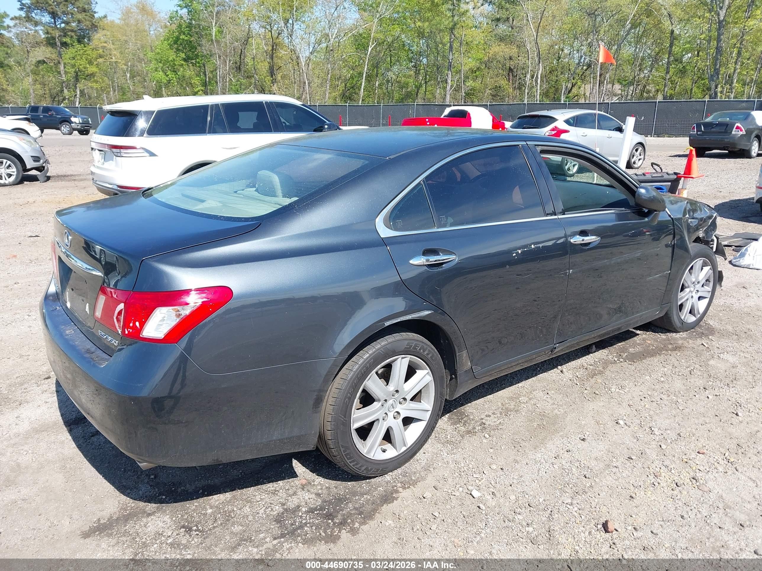 2008 Lexus Es 350   Gray vin: JTHBJ46G282160820