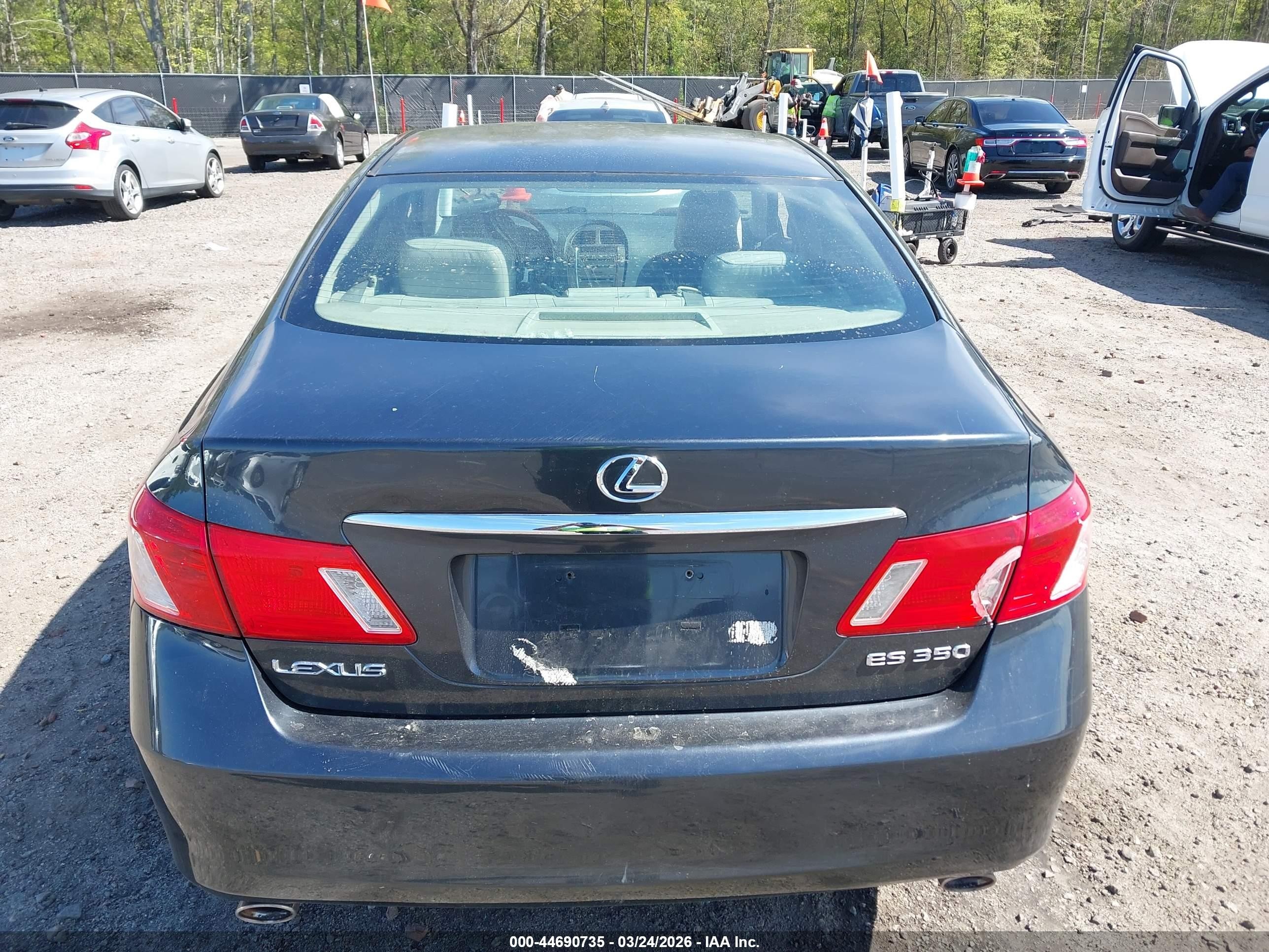 2008 Lexus Es 350   Gray vin: JTHBJ46G282160820