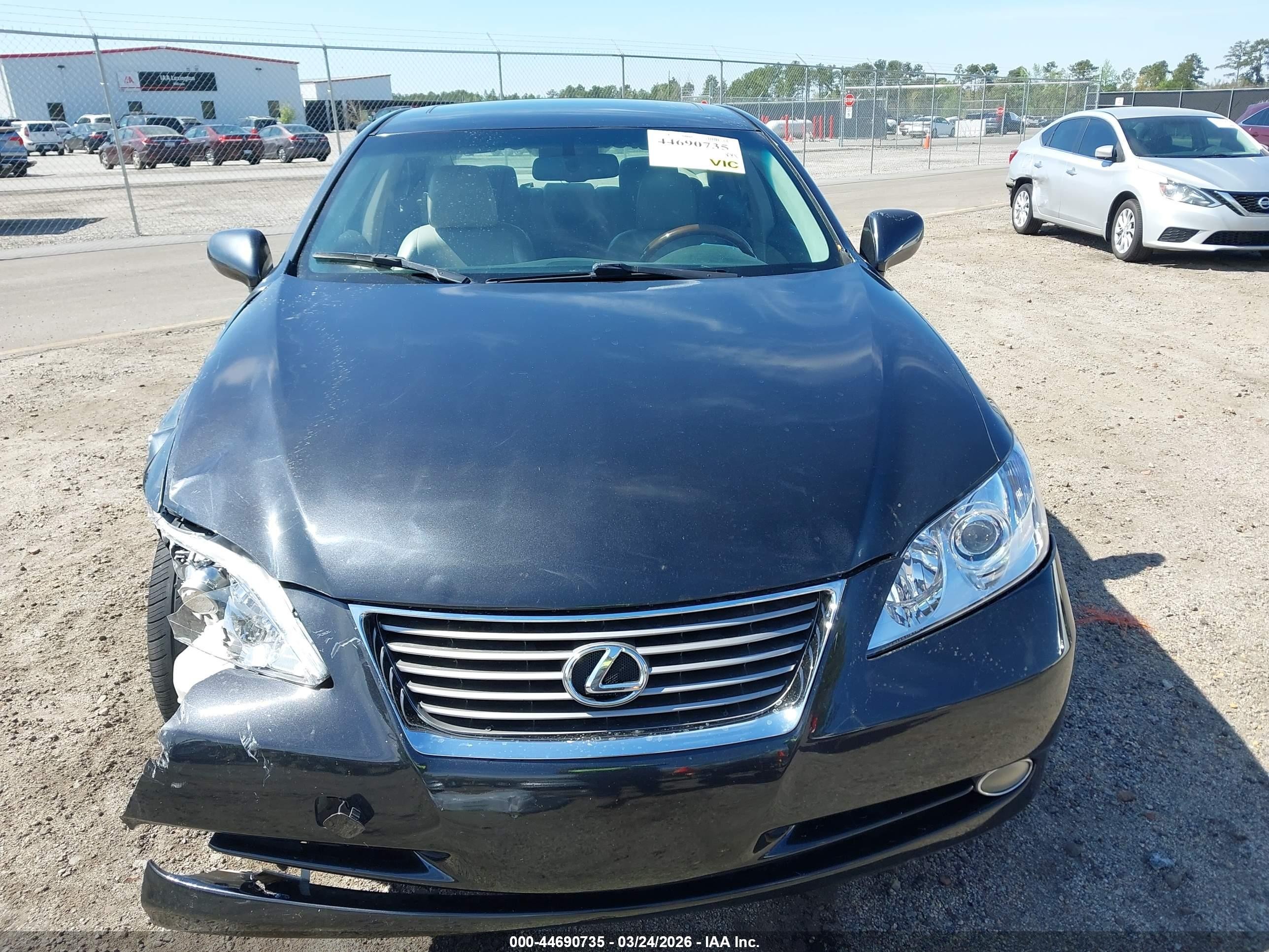 2008 Lexus Es 350   Gray vin: JTHBJ46G282160820