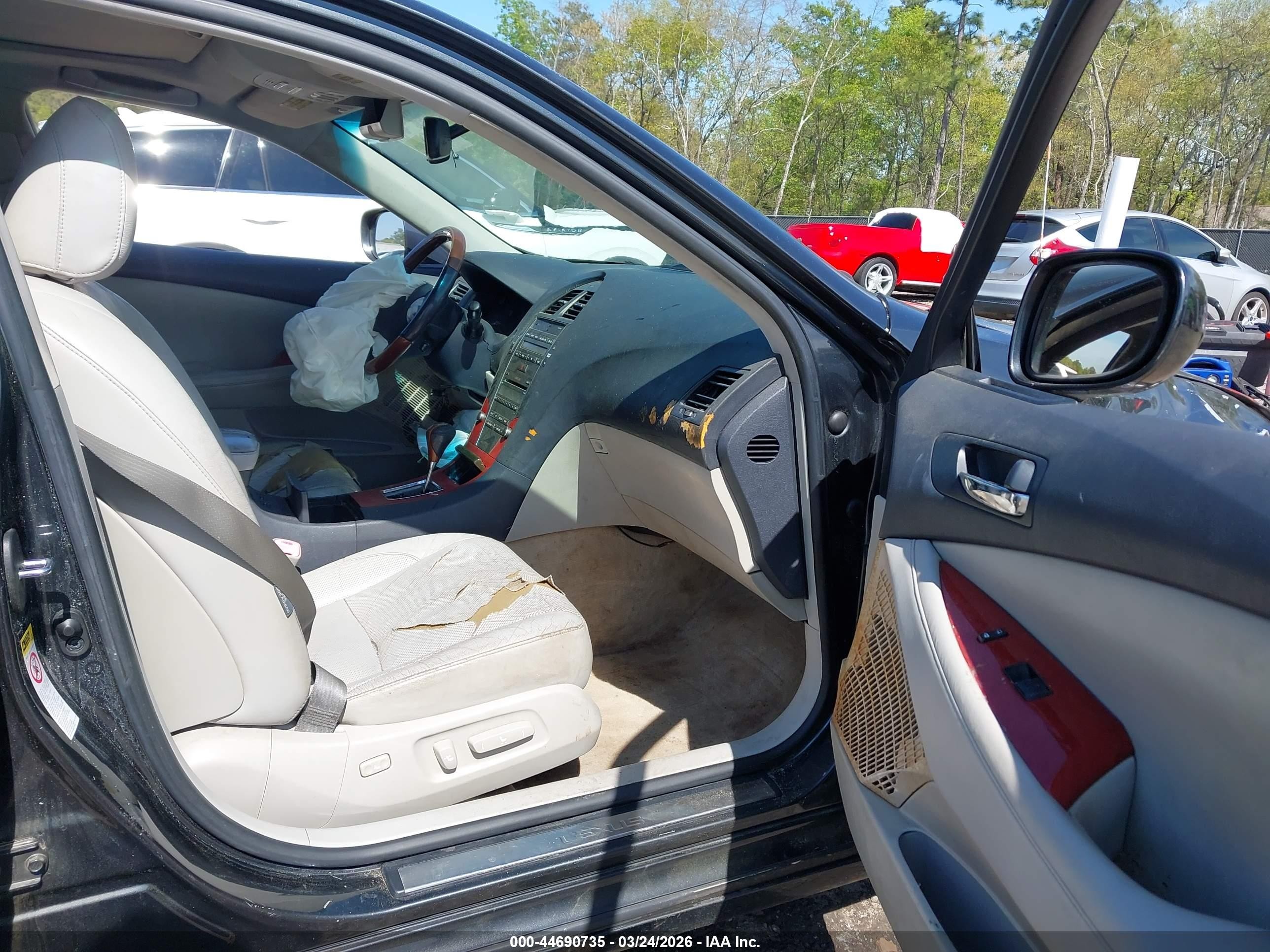 2008 Lexus Es 350   Gray vin: JTHBJ46G282160820