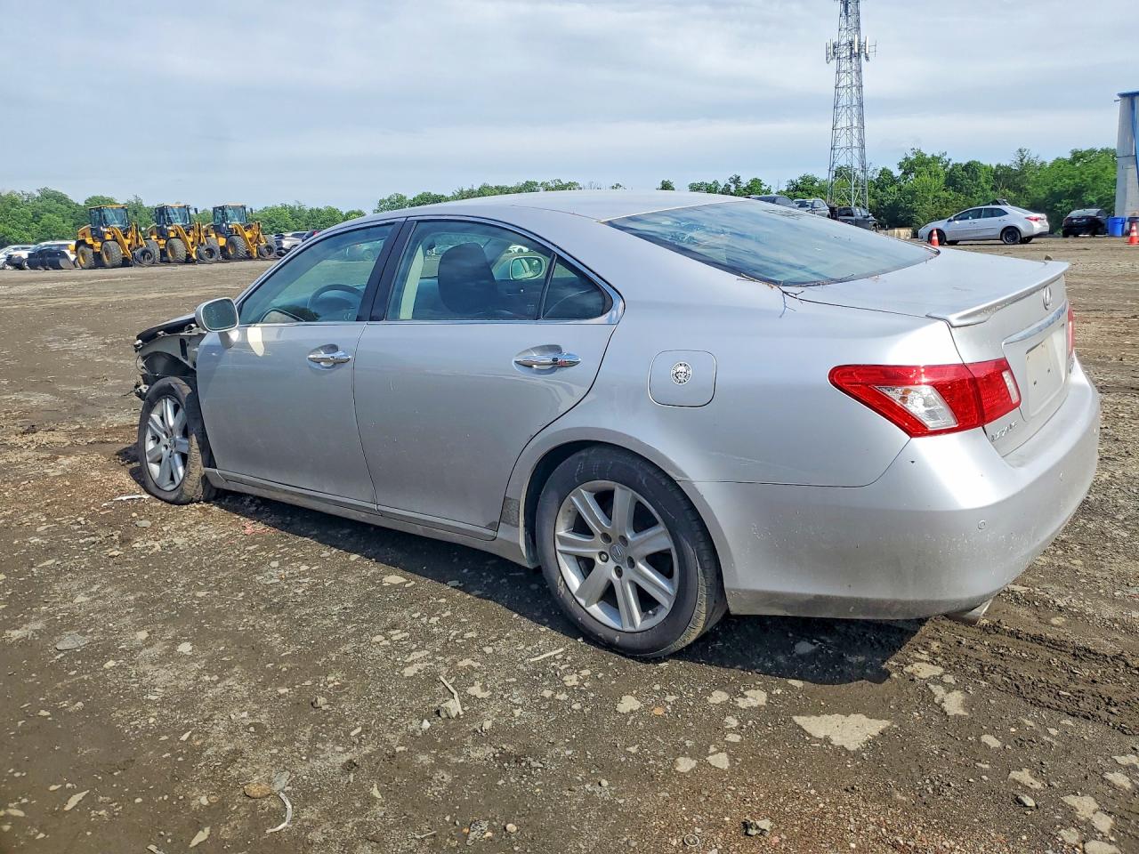 2008 Lexus Es 350 Silver vin: JTHBJ46G282161448