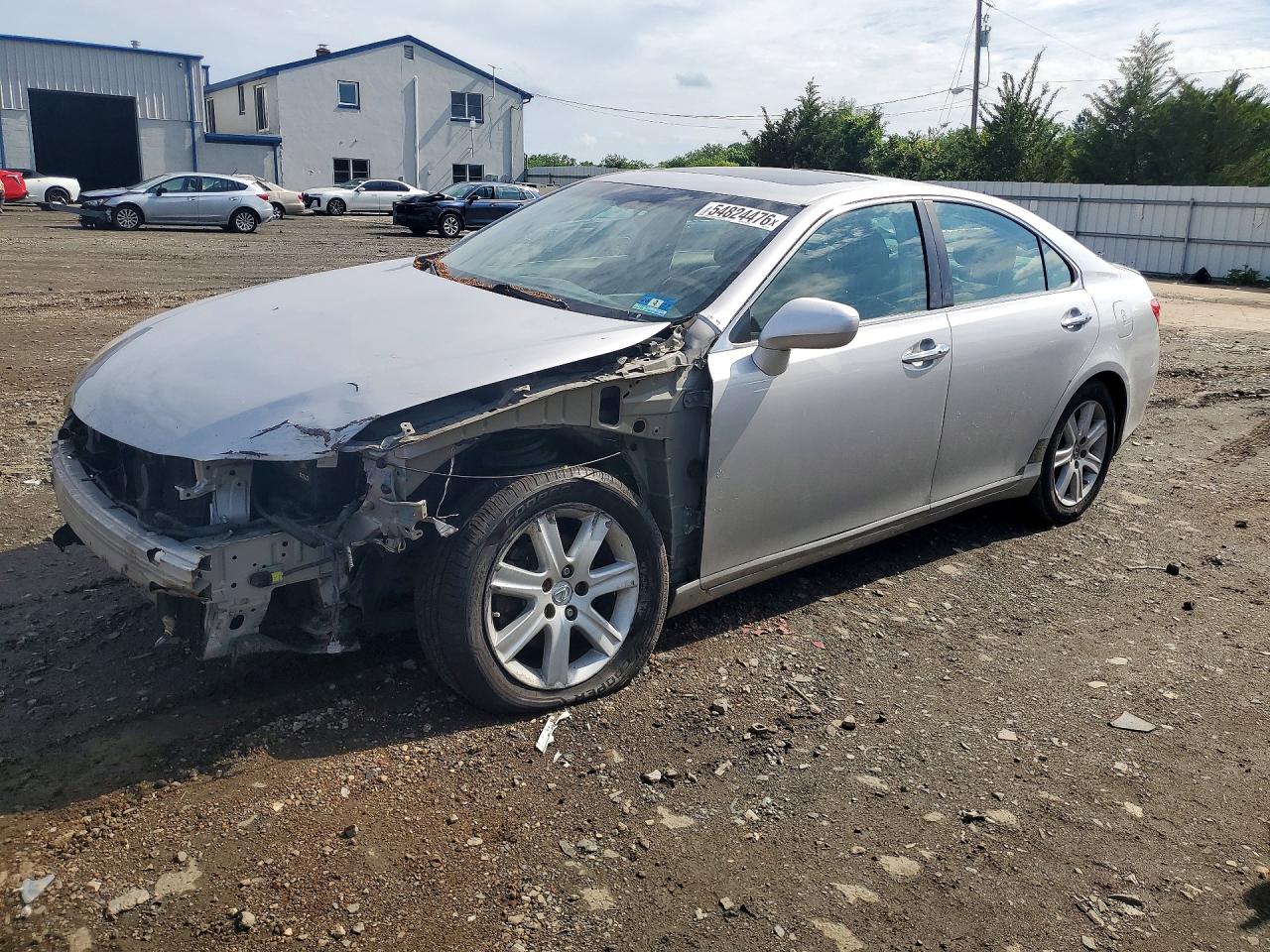 2008 Lexus Es 350 Silver vin: JTHBJ46G282161448