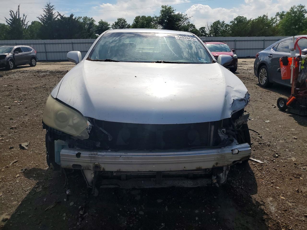 2008 Lexus Es 350 Silver vin: JTHBJ46G282161448