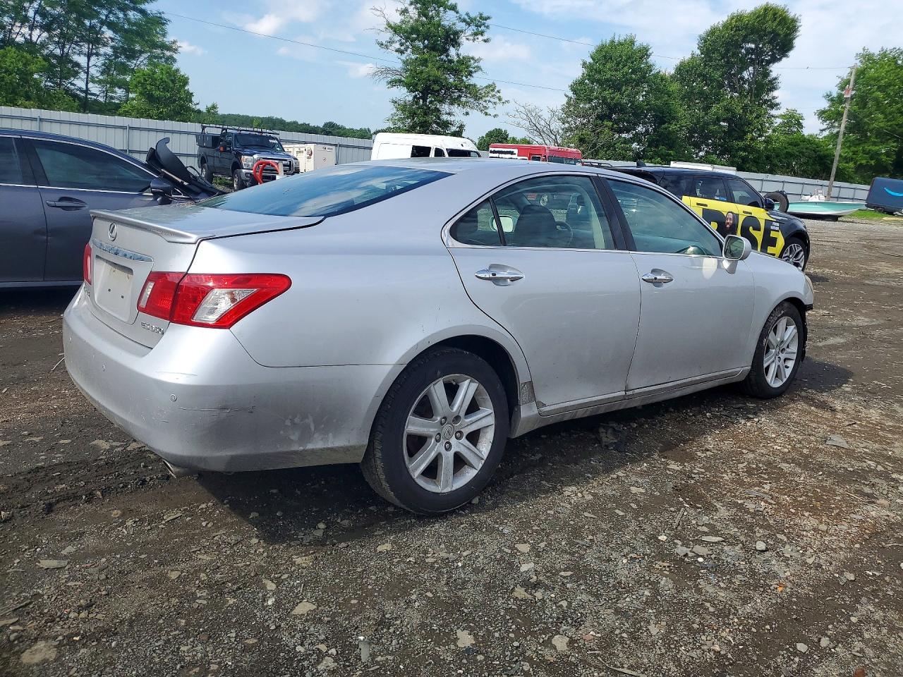 2008 Lexus Es 350 Silver vin: JTHBJ46G282161448