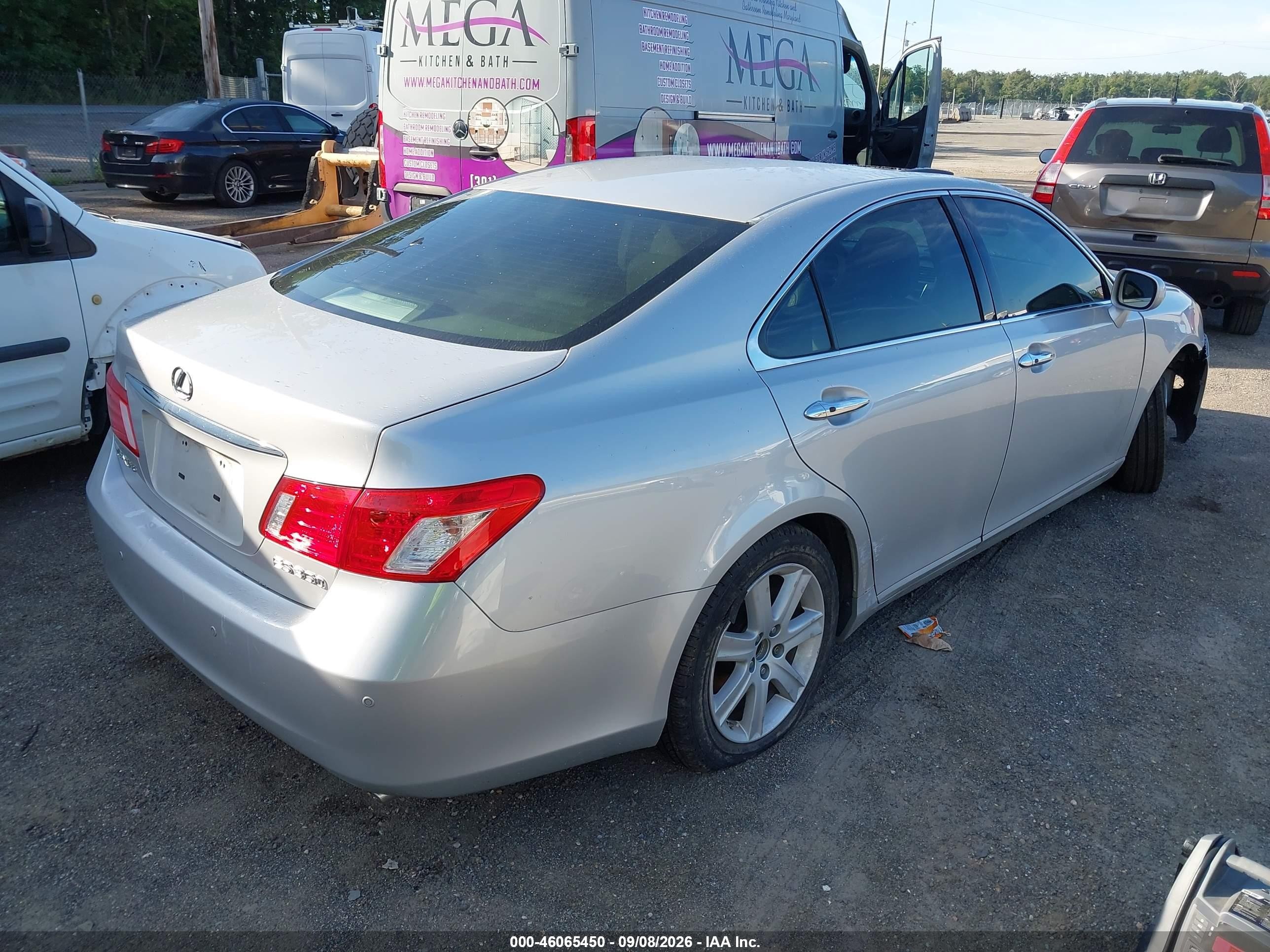 2008 Lexus Es 350   Silver vin: JTHBJ46G282179691