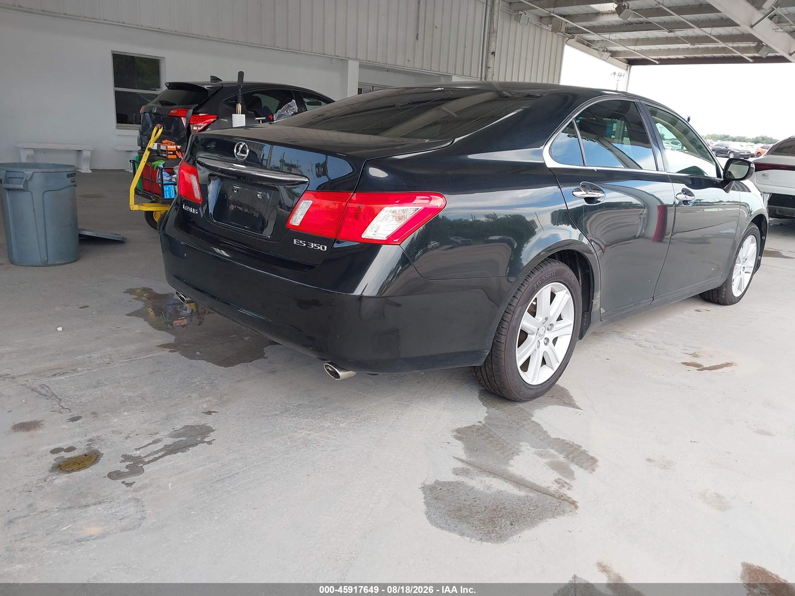 2008 Lexus Es 350   Черный vin: JTHBJ46G282182297