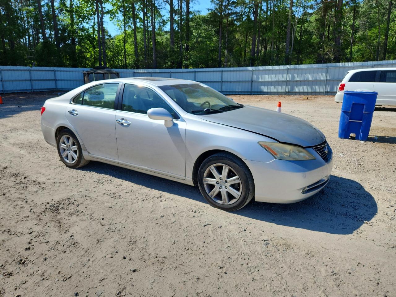 2008 Lexus Es 350 Silver vin: JTHBJ46G282183224