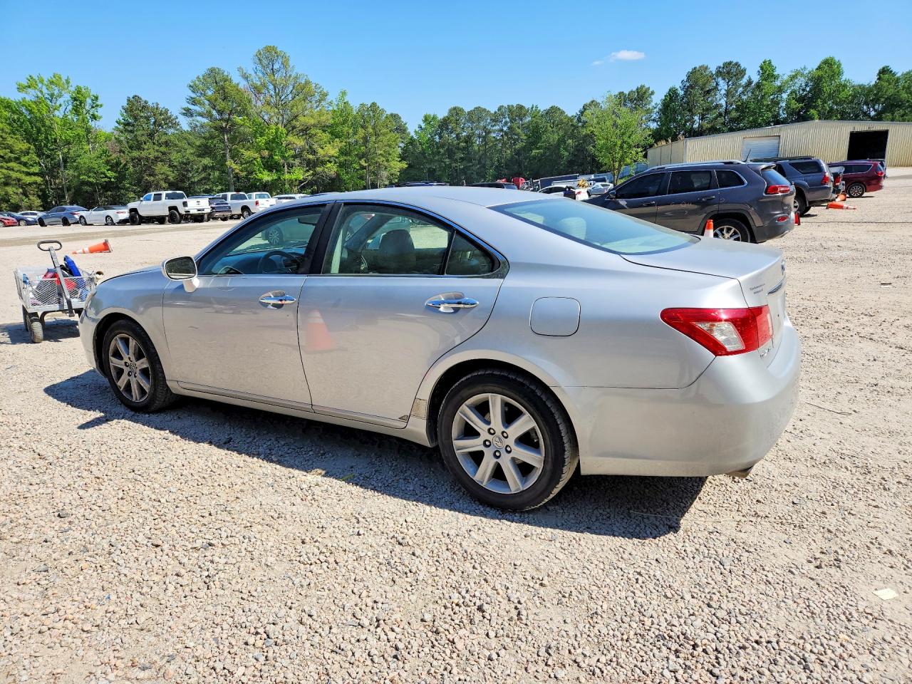2008 Lexus Es 350 Silver vin: JTHBJ46G282183224