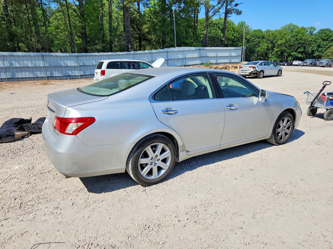 2008 Lexus Es 350 Silver vin: JTHBJ46G282183224