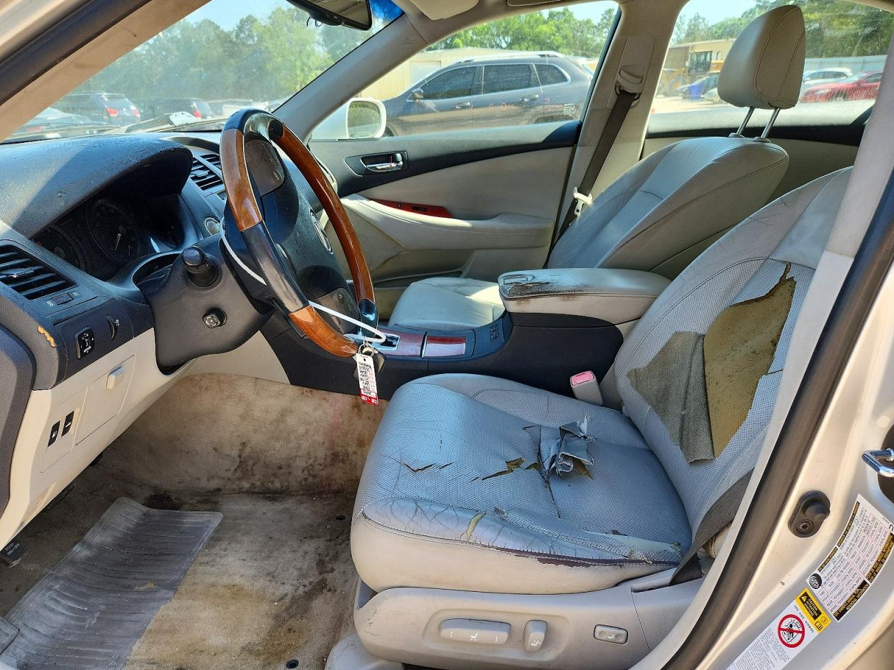 2008 Lexus Es 350 Silver vin: JTHBJ46G282183224