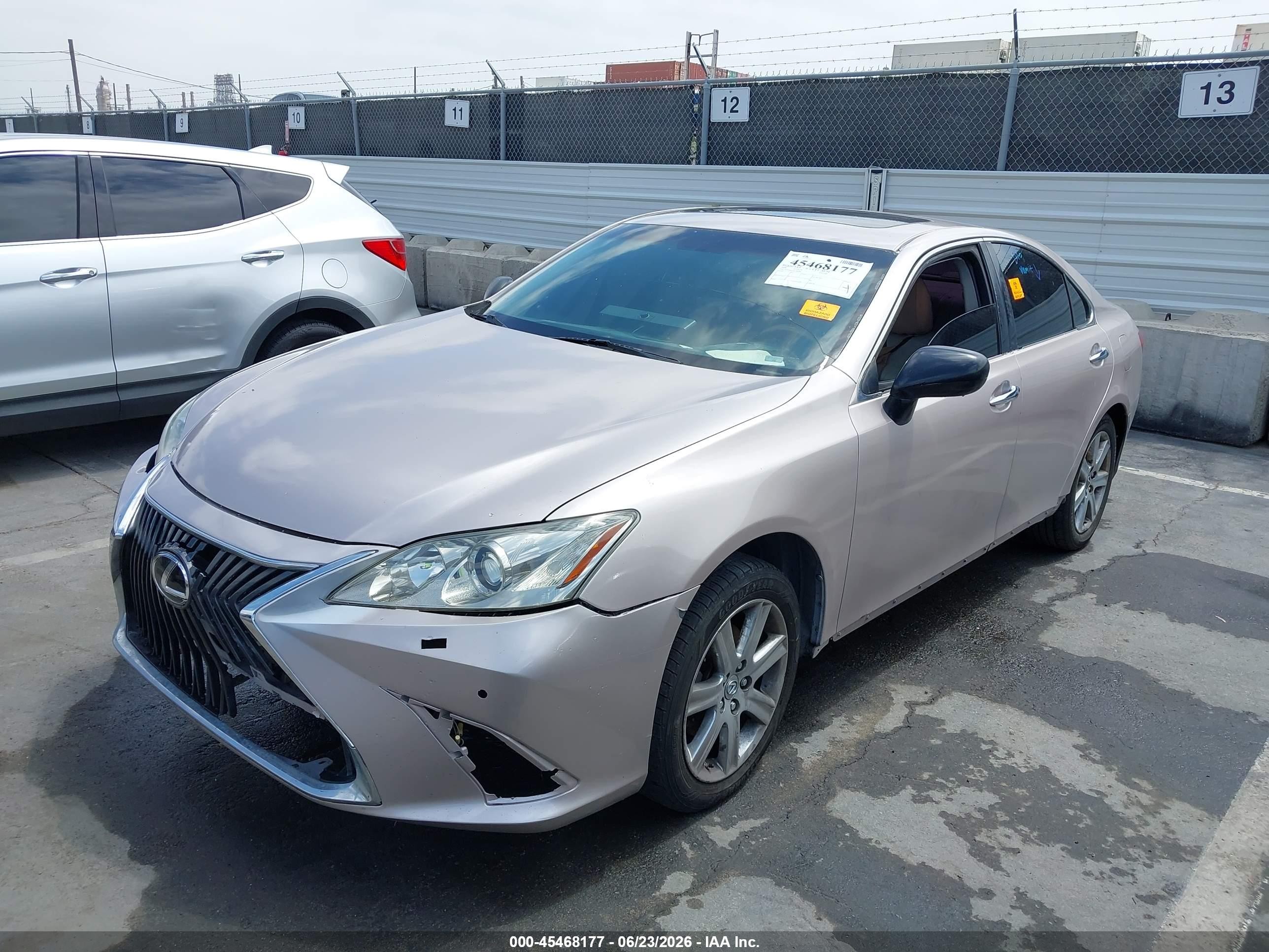 2008 Lexus Es 350   Gray vin: JTHBJ46G282189508