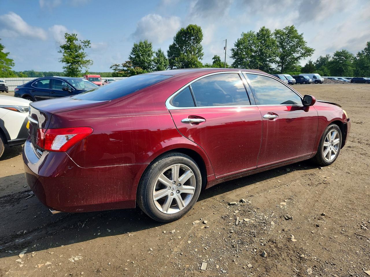 2008 Lexus Es 350 Burgundy vin: JTHBJ46G282201110