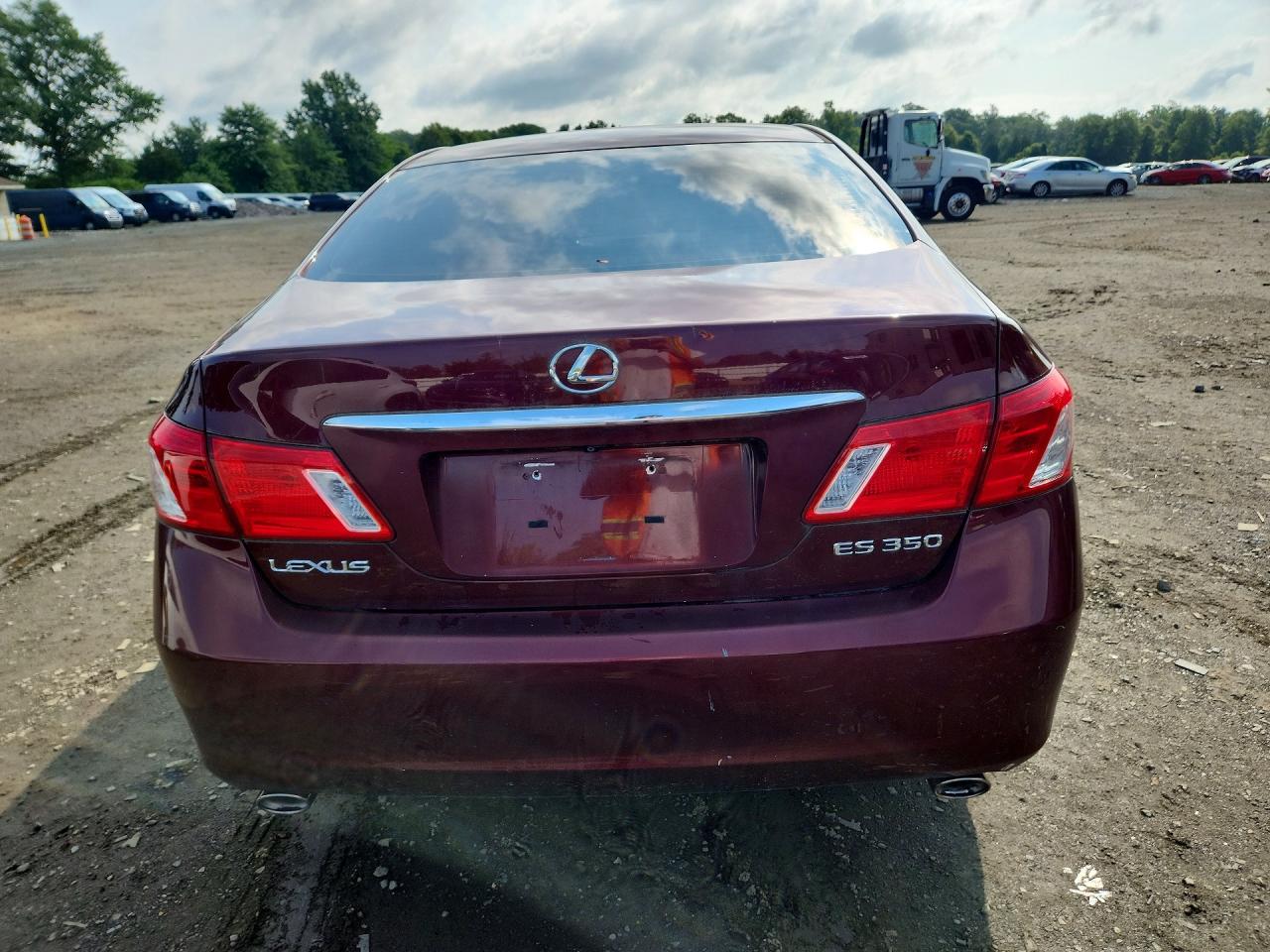 2008 Lexus Es 350 Burgundy vin: JTHBJ46G282201110