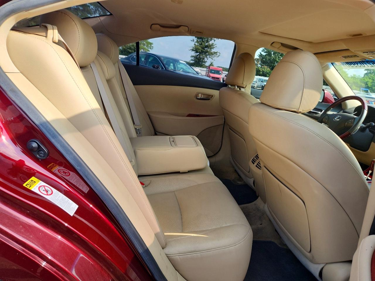 2008 Lexus Es 350 Burgundy vin: JTHBJ46G282201110