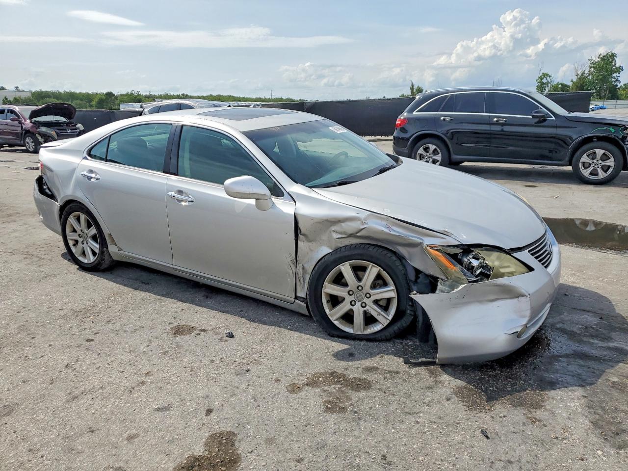 2008 Lexus Es 350 Серебряный vin: JTHBJ46G282214438