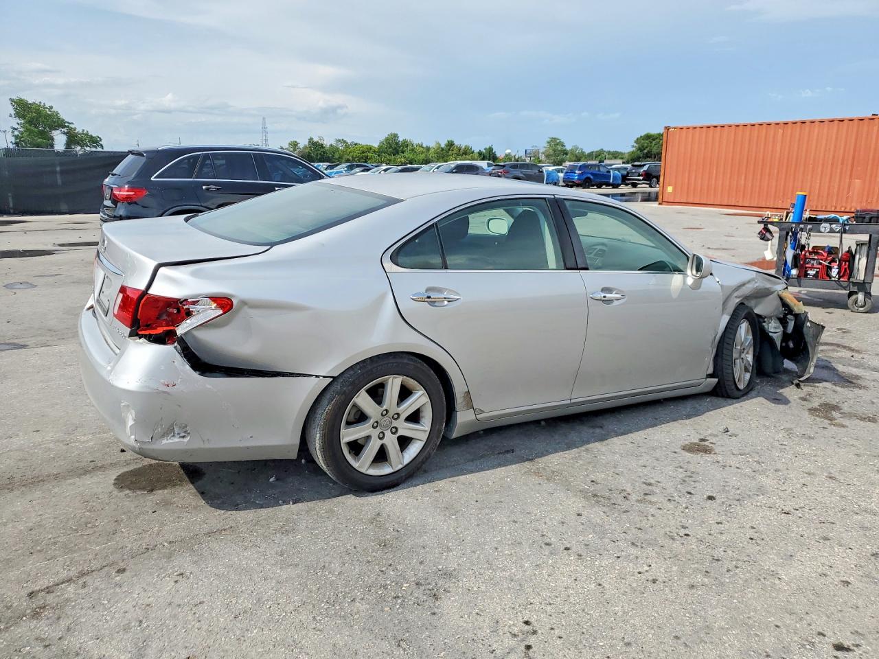 2008 Lexus Es 350 Серебряный vin: JTHBJ46G282214438