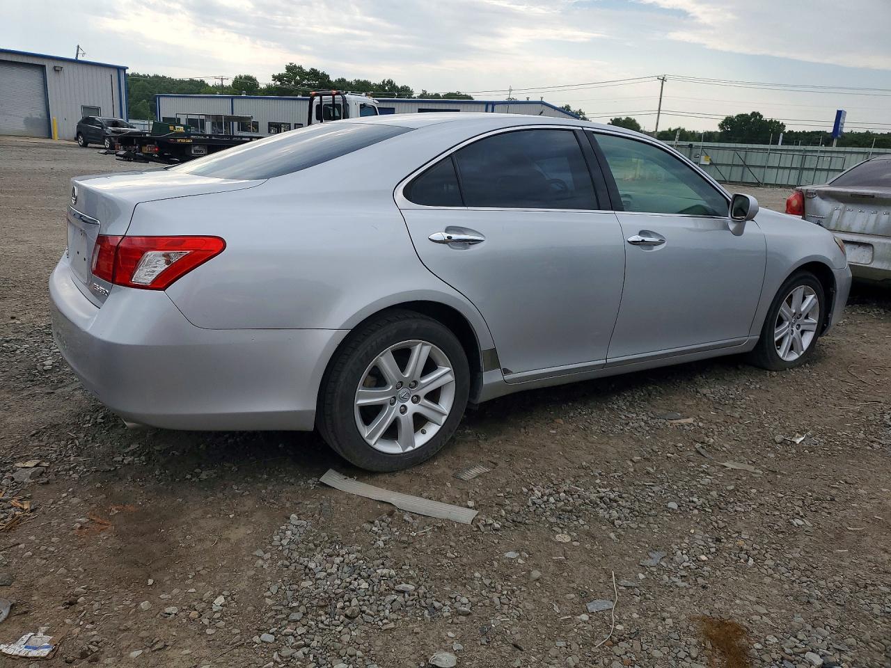 2008 Lexus Es 350 White vin: JTHBJ46G282219462