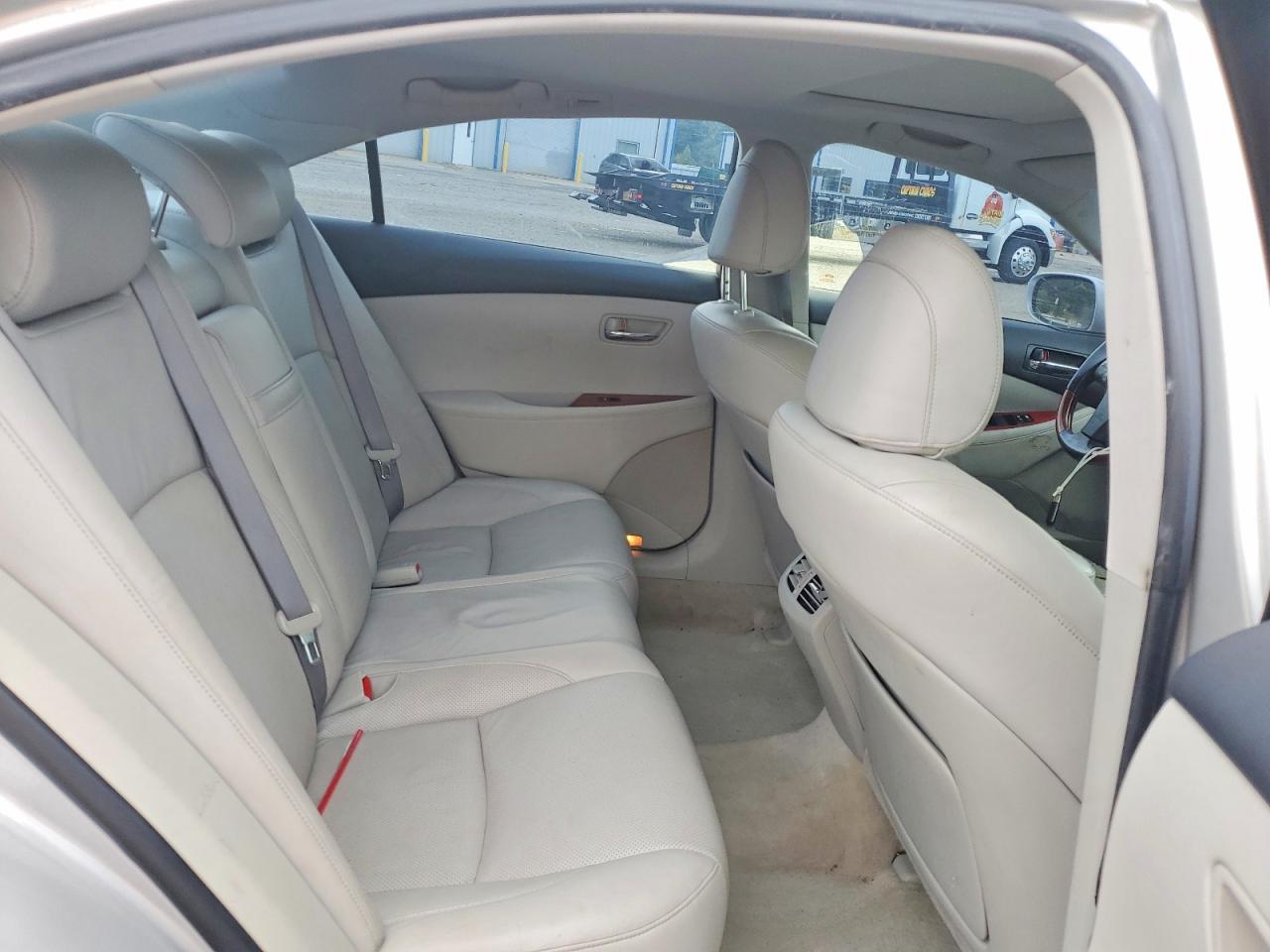 2008 Lexus Es 350 White vin: JTHBJ46G282219462