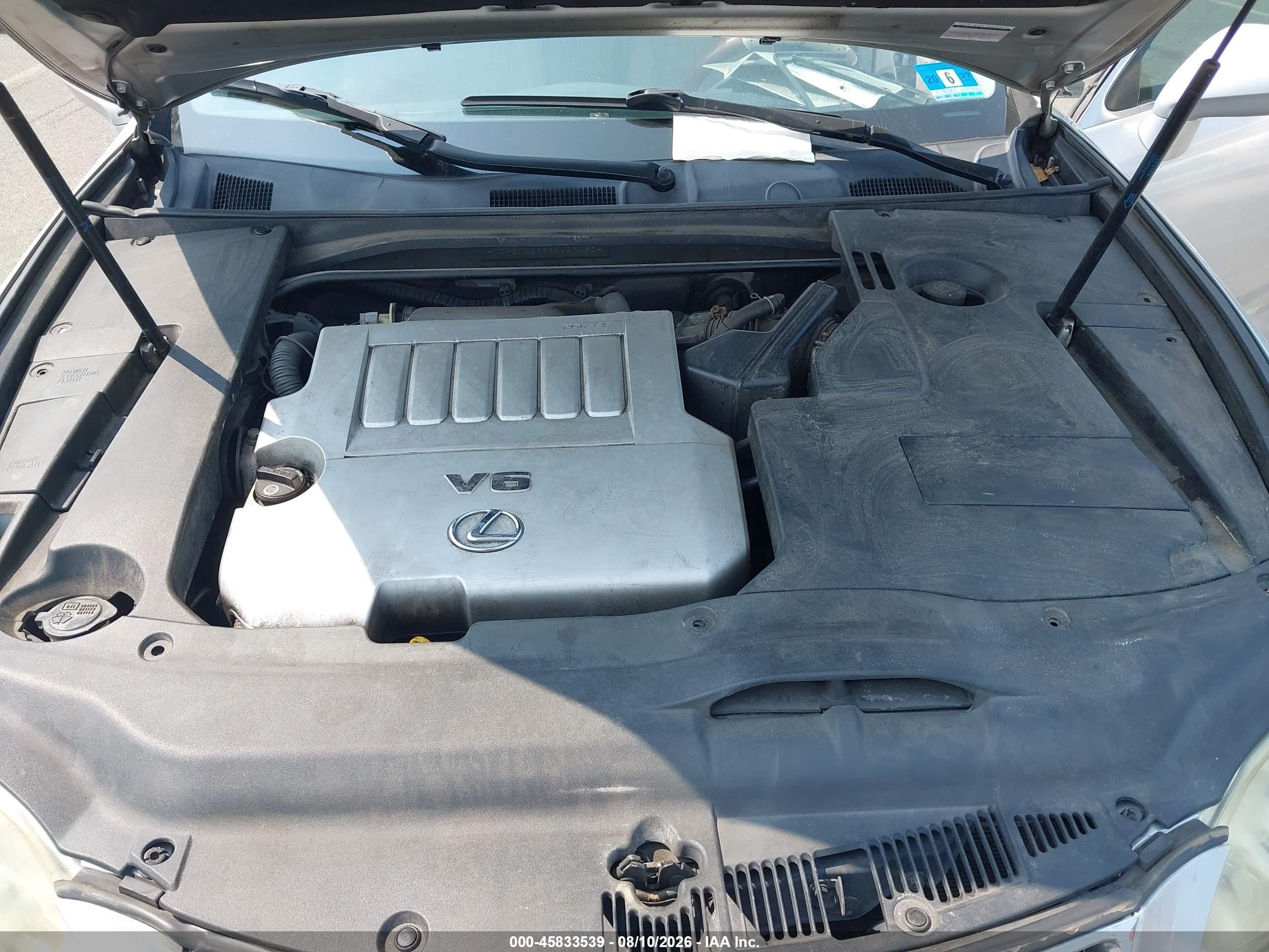 2008 Lexus Es 350 Серебряный vin: JTHBJ46G282229490