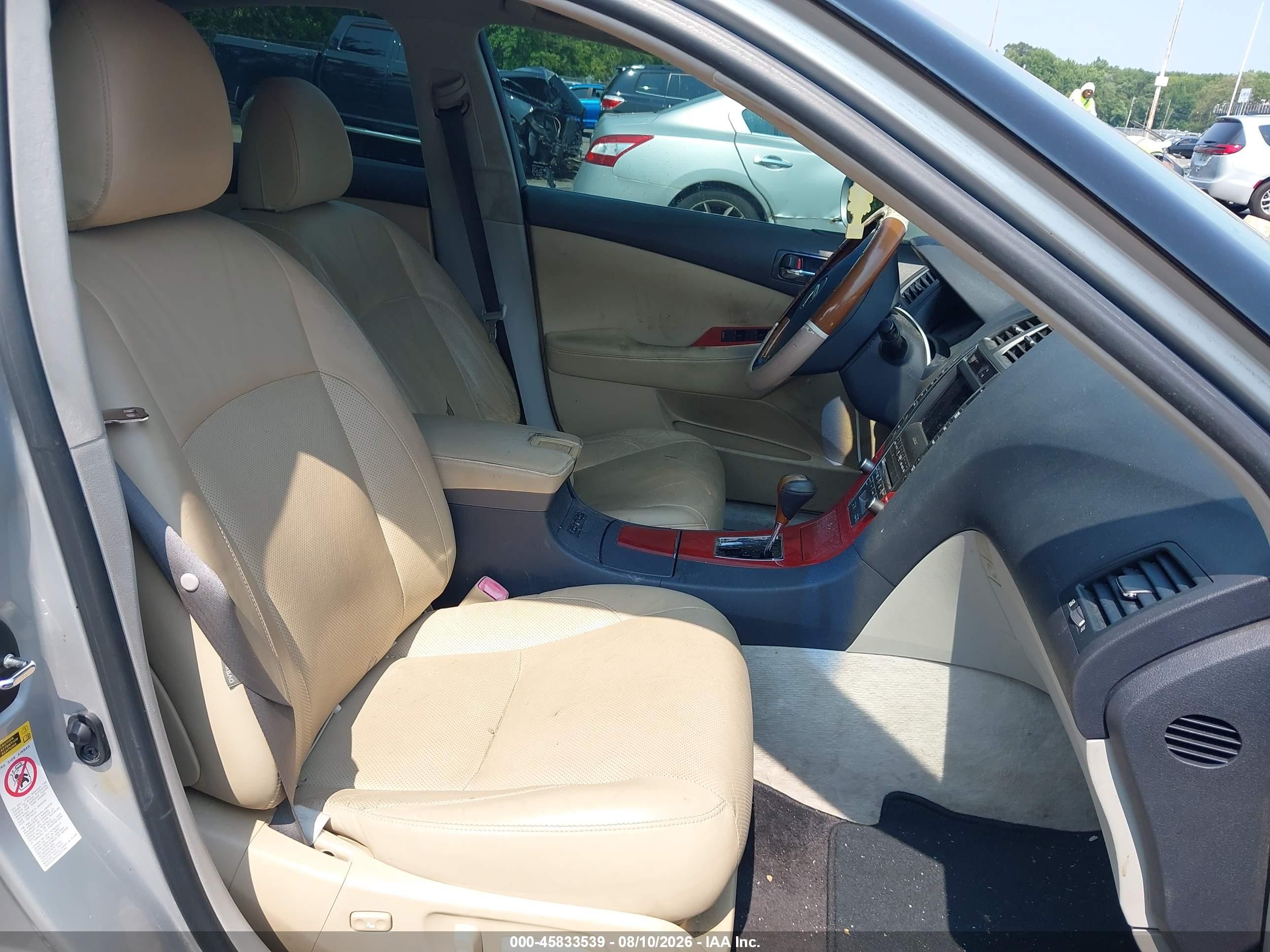 2008 Lexus Es 350 Серебряный vin: JTHBJ46G282229490