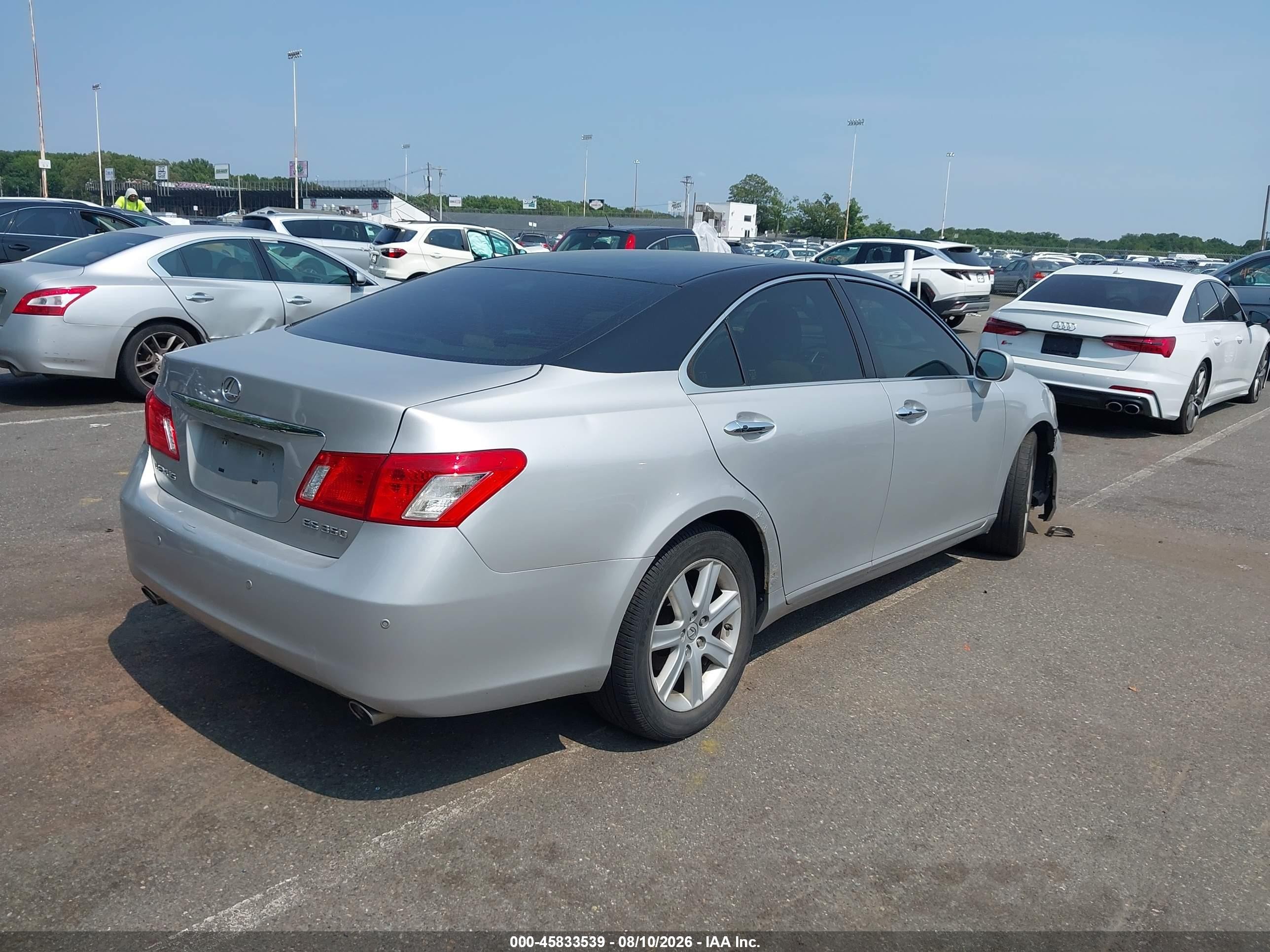 2008 Lexus Es 350 Серебряный vin: JTHBJ46G282229490