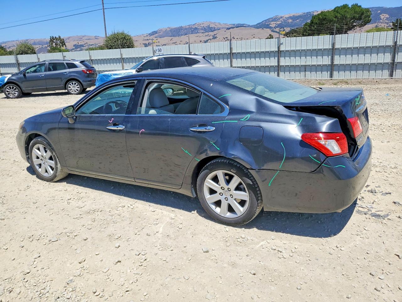 2008 Lexus Es 350 Charcoal vin: JTHBJ46G282235578